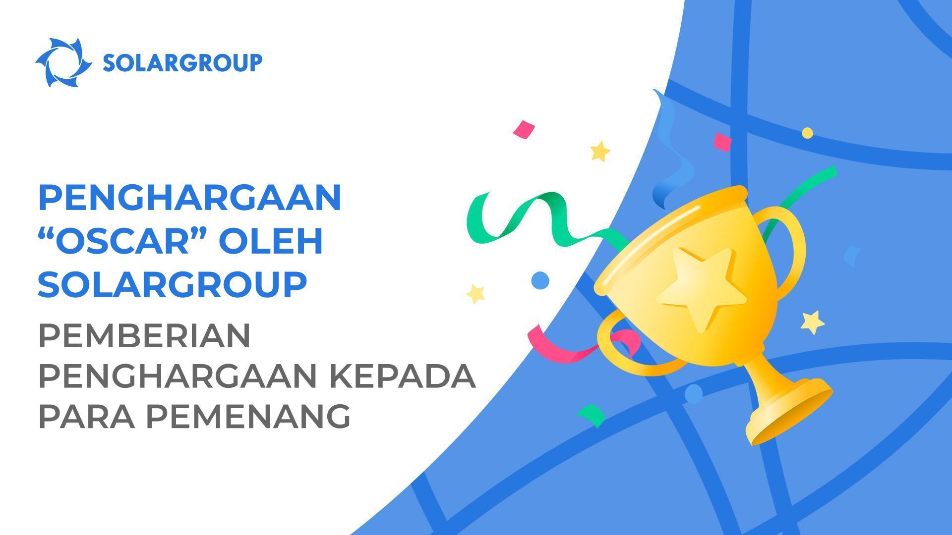 Penghargaan "Oscar" oleh SOLARGROUP: pemberian penghargaan kepada para pemenang