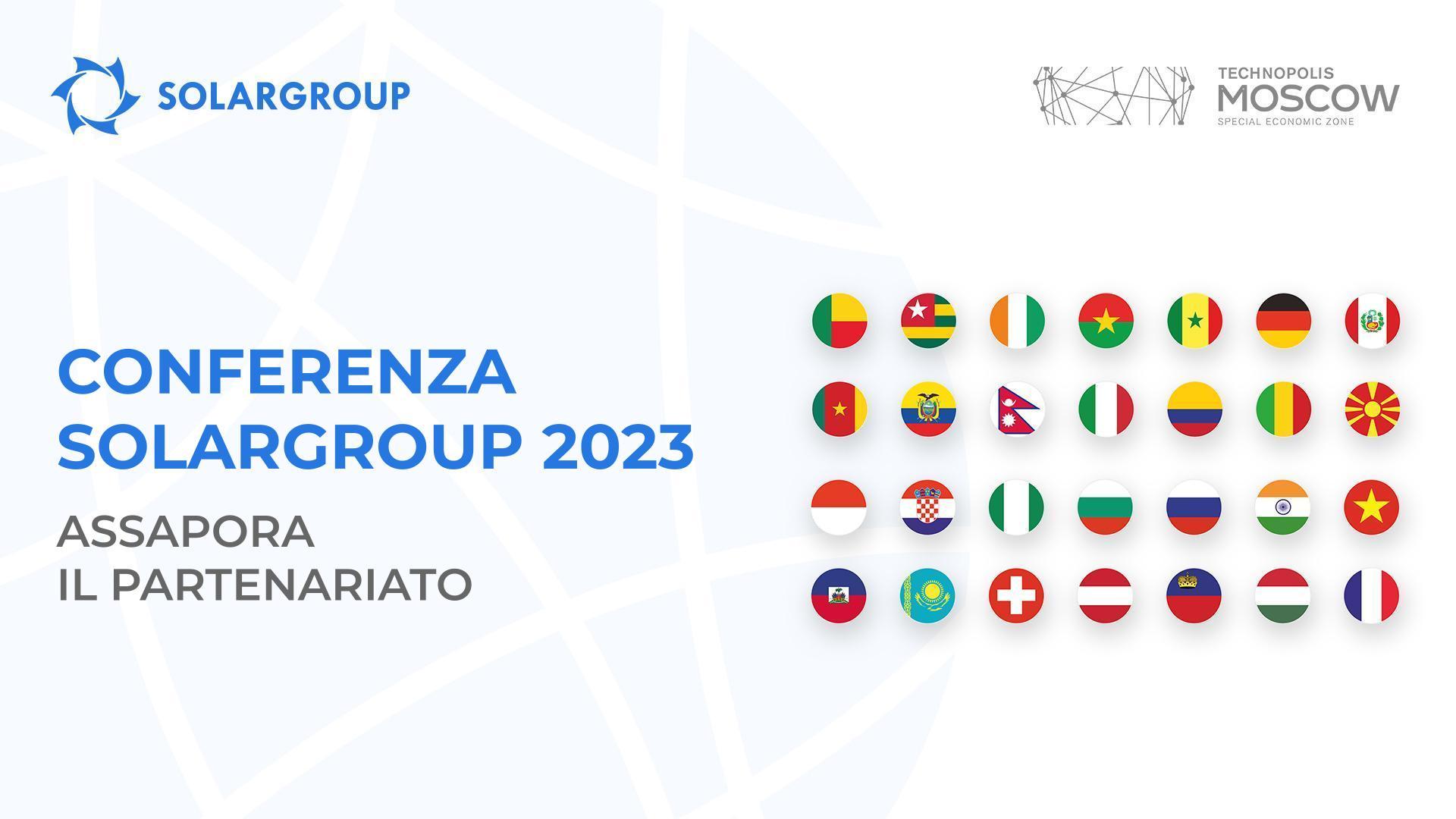 Conferenza SOLARGROUP 2023: assapora il partenariato