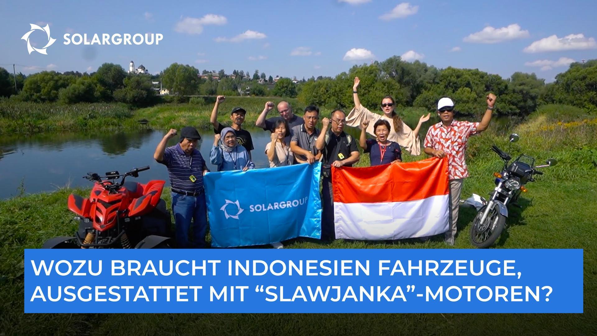 „Kein Luxus, sondern eine Notwendigkeit“, so indonesische Investoren über die russische Technologie