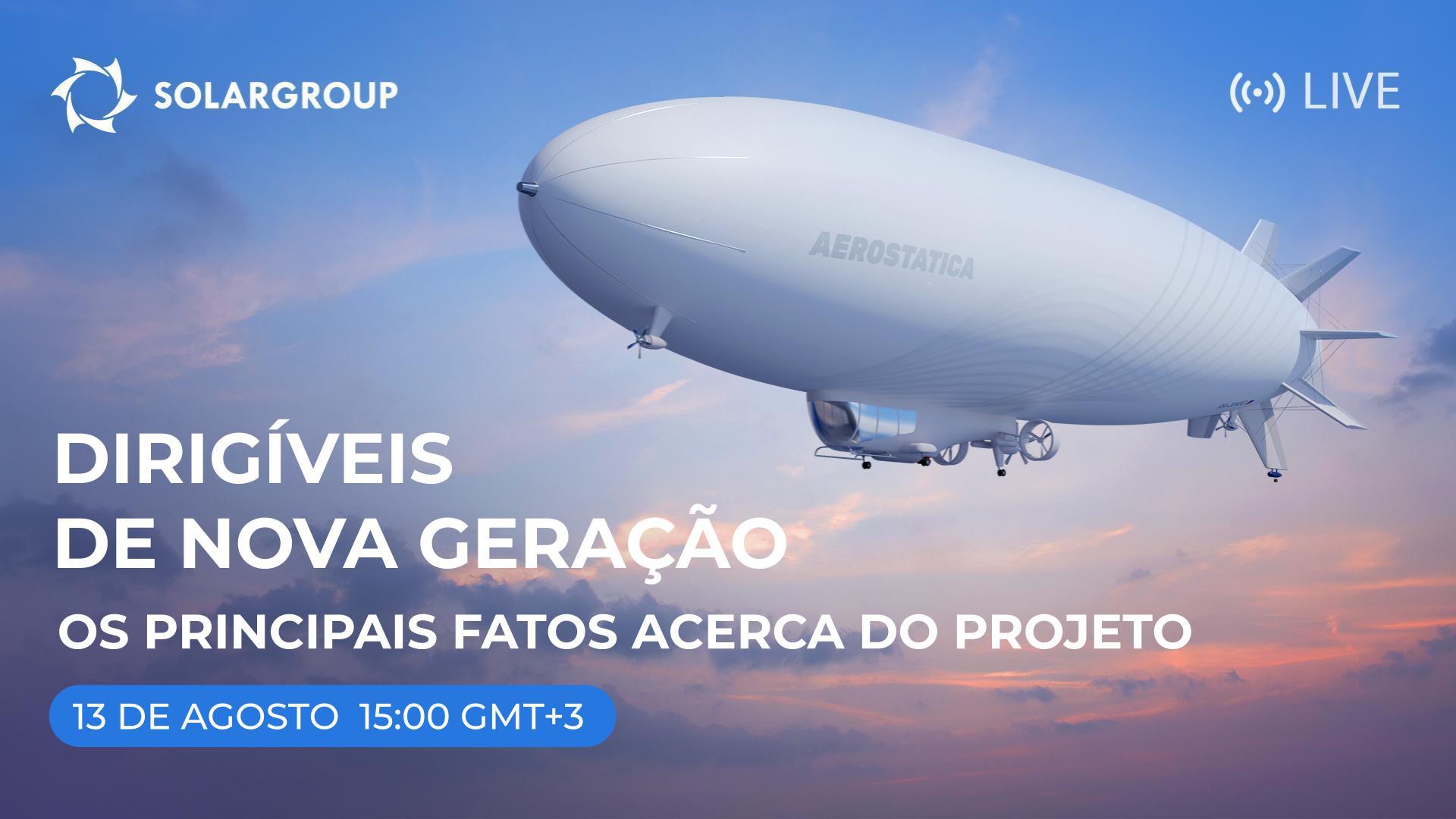 Transmissão em direto a respeito do novo projeto da SOLARGROUP