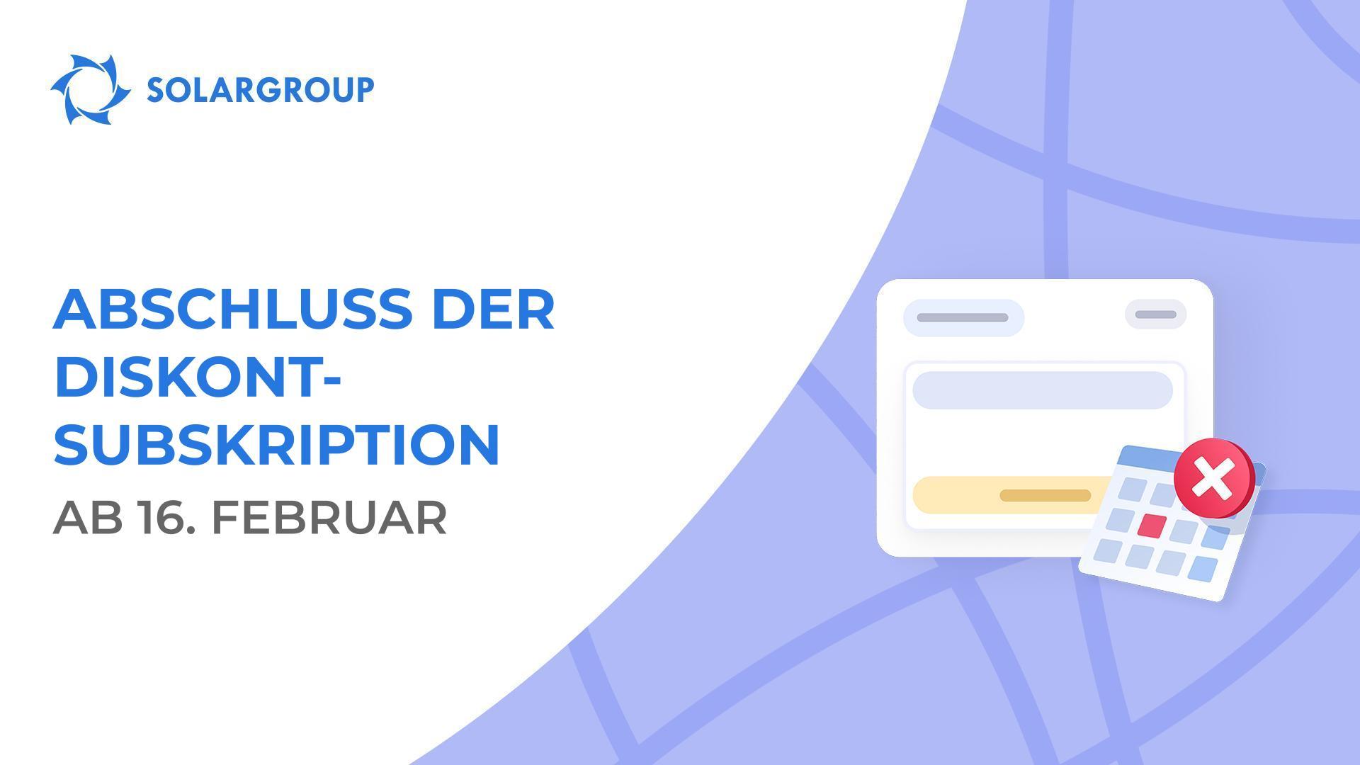 Nutzen Sie die verbleibende Zeit, um Ihren Diskont zu sichern!