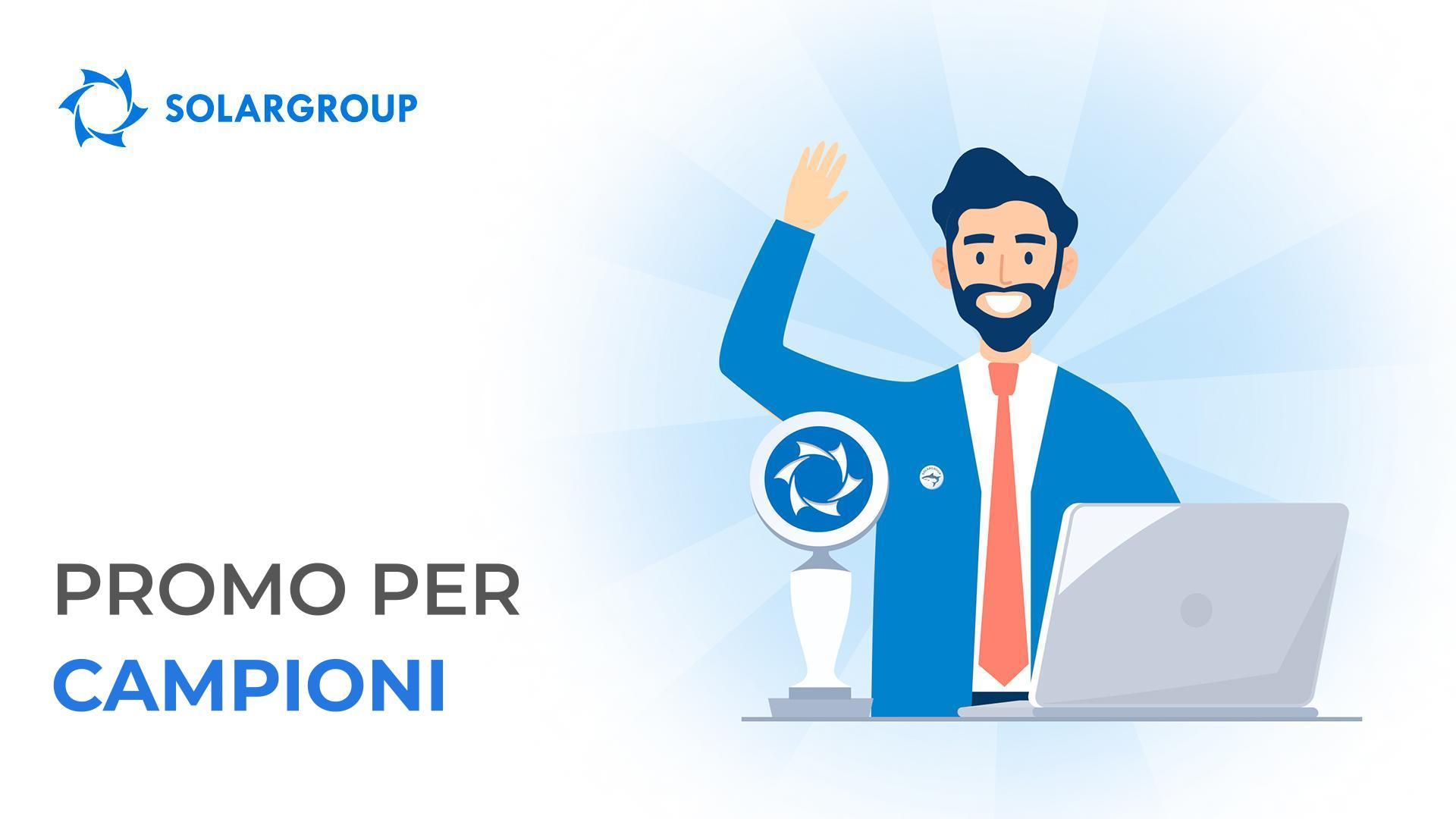 Promo per campioni!