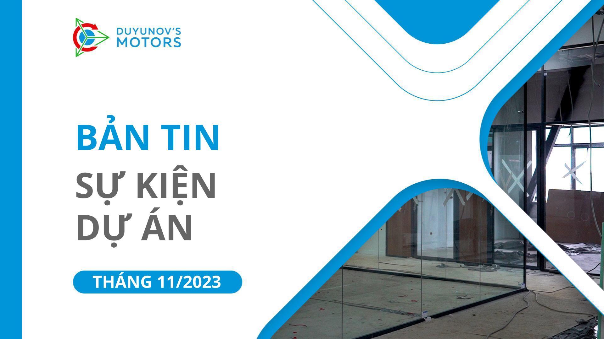Sự kiện chính của dự án trong tháng 11