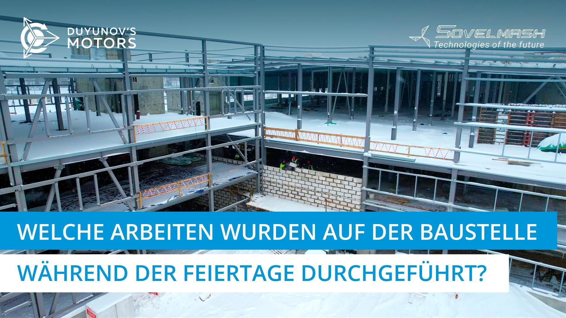 Welche Arbeiten wurden auf der Baustelle während der Feiertage durchgeführt? | Tag 217