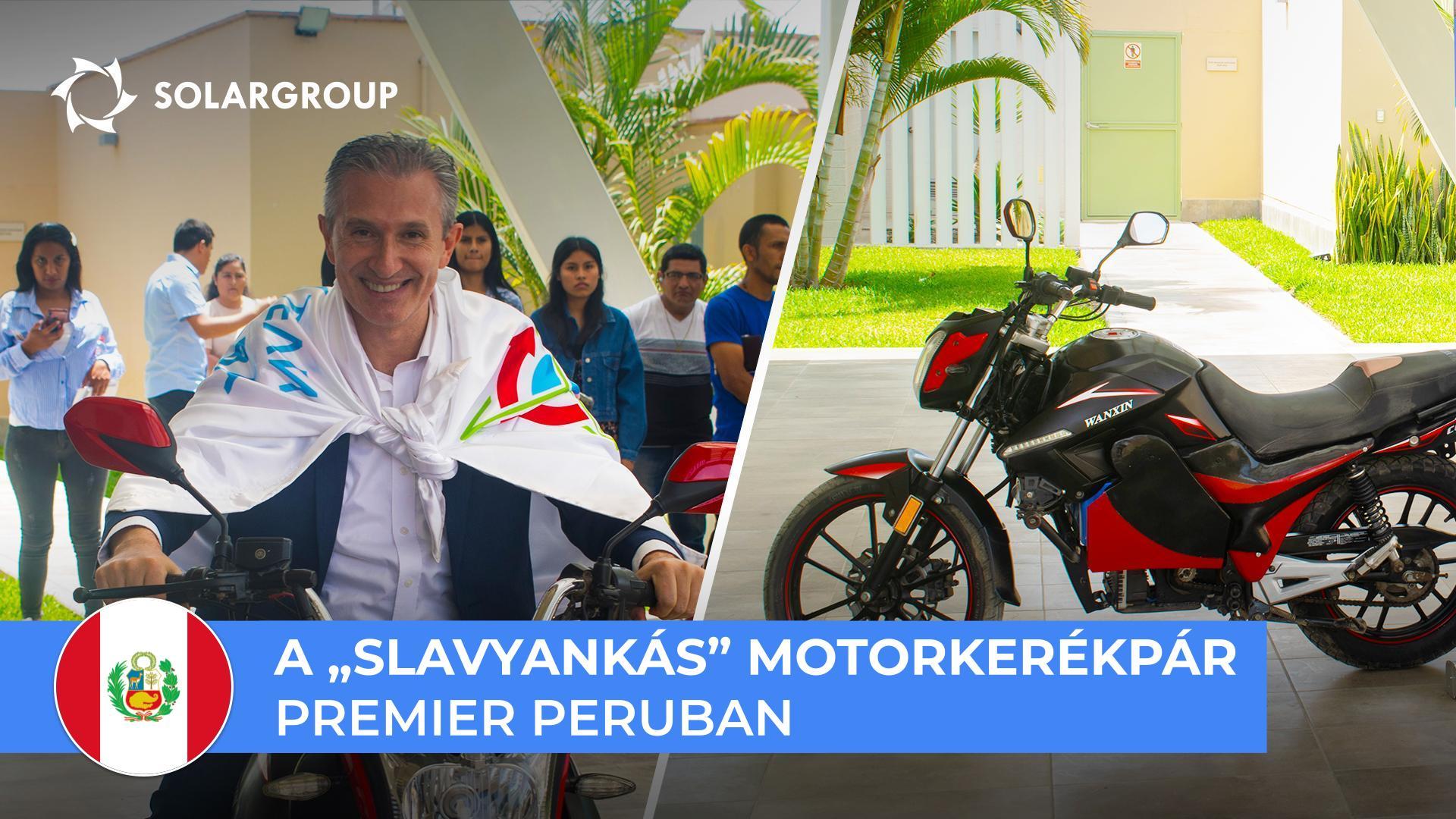 Bemutatták a DA-90S motoros motorkerékpárt Peruban