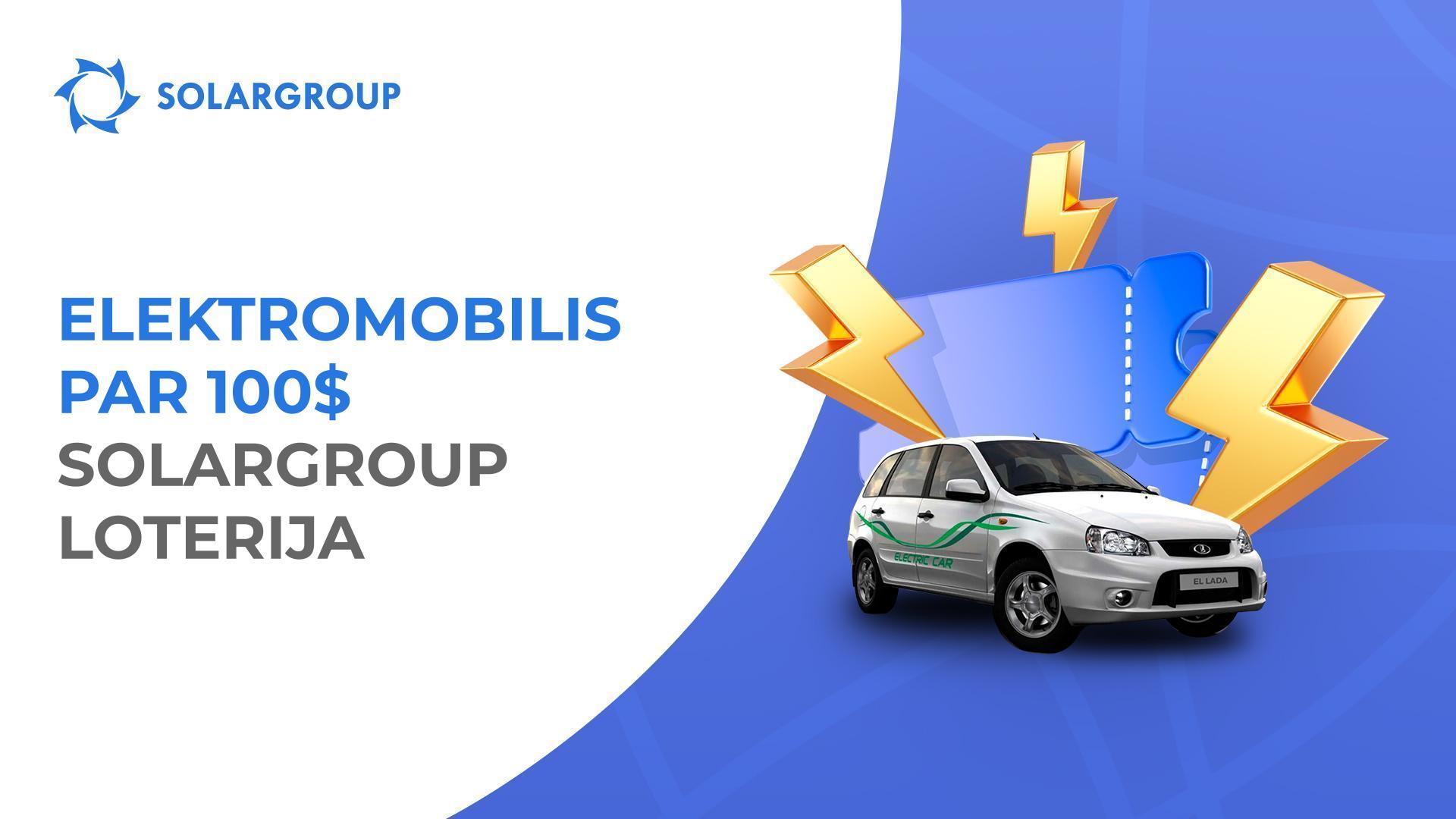 Kā laimēt elektromobili SOLARGROUP loterijā?