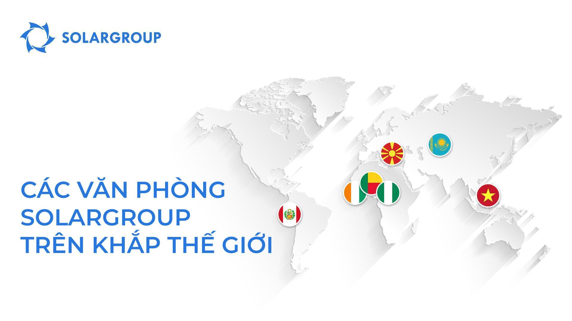 Văn phòng SOLARGROUP trên thế giới