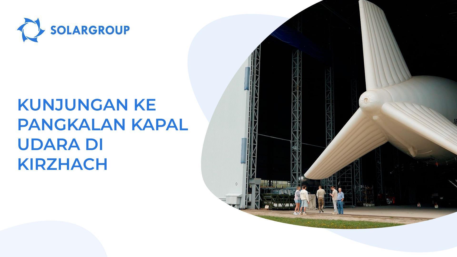 Kunjungan pertama ke pangkalan kapal udara di Kirzhach