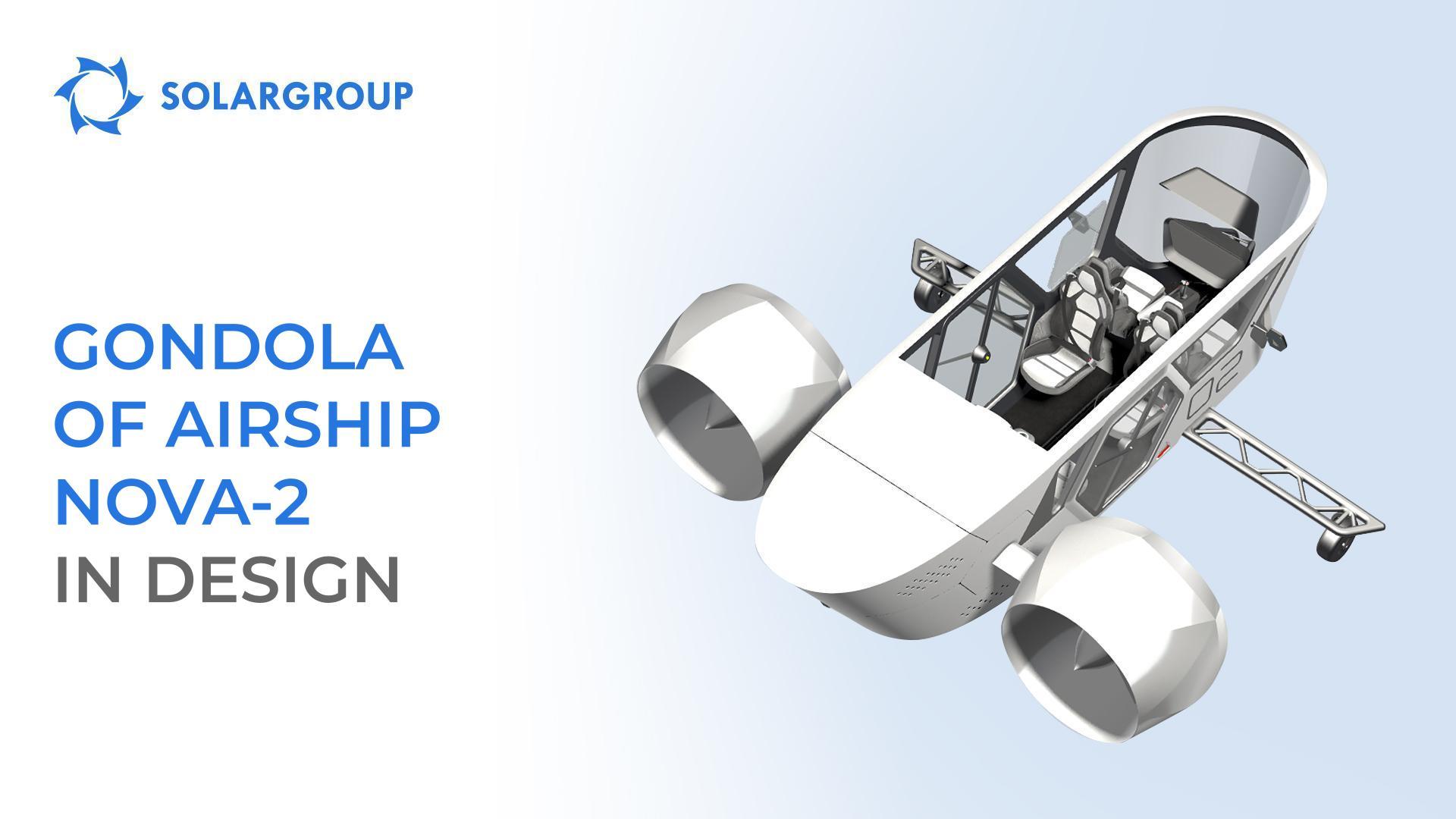 Please evaluate the design of the NOVA-2 airship gondola