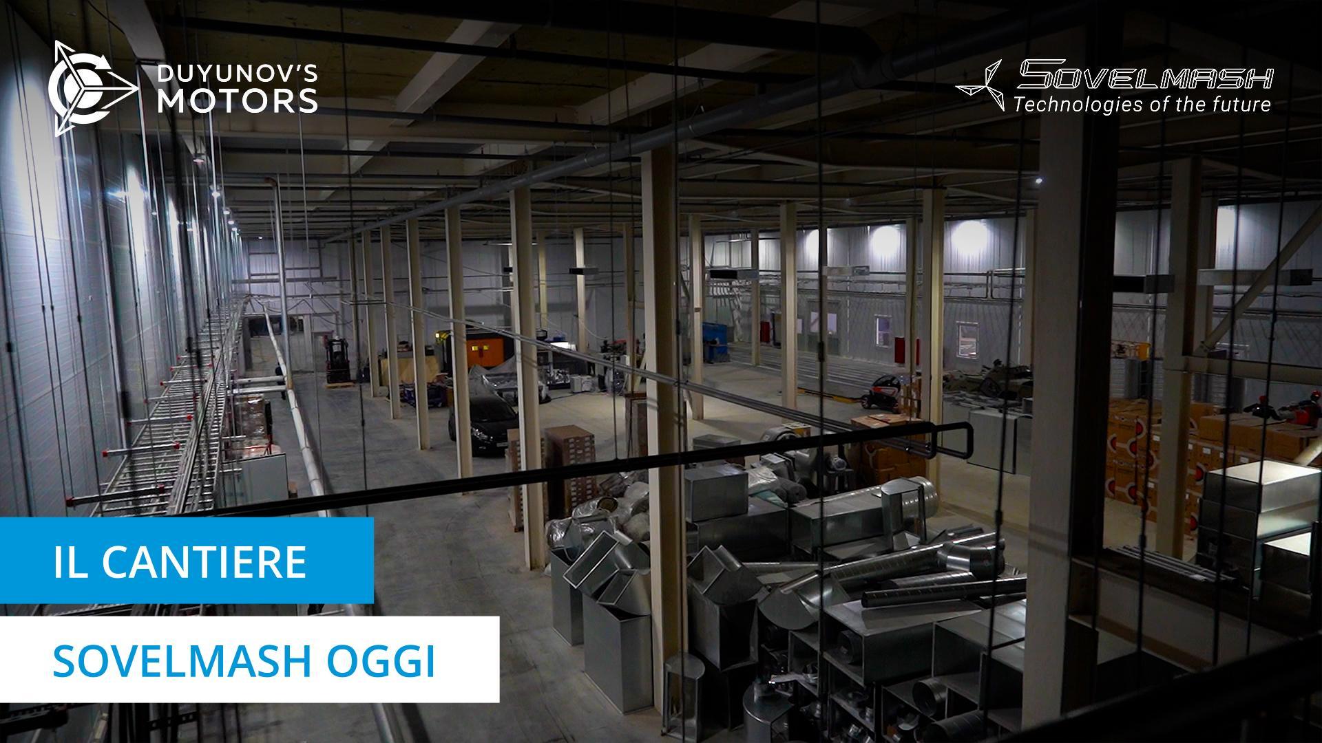 Primi germogli presso Sovelmash: visita video al cantiere