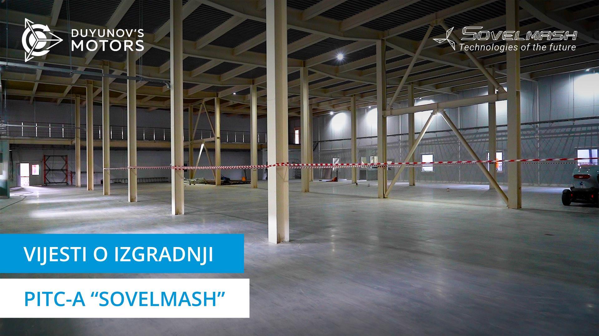 Izlijevanje podnog estriha u PITC-u "Sovelmash"
