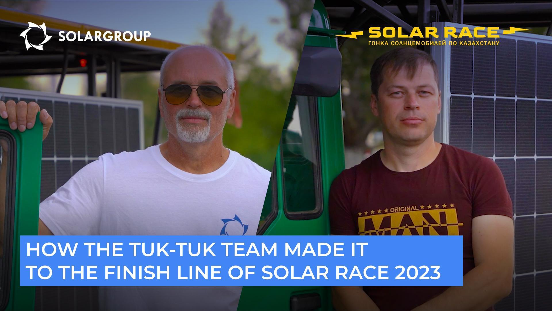 How the tuk-tuk team made it to the finish line of Solar Race 2023
