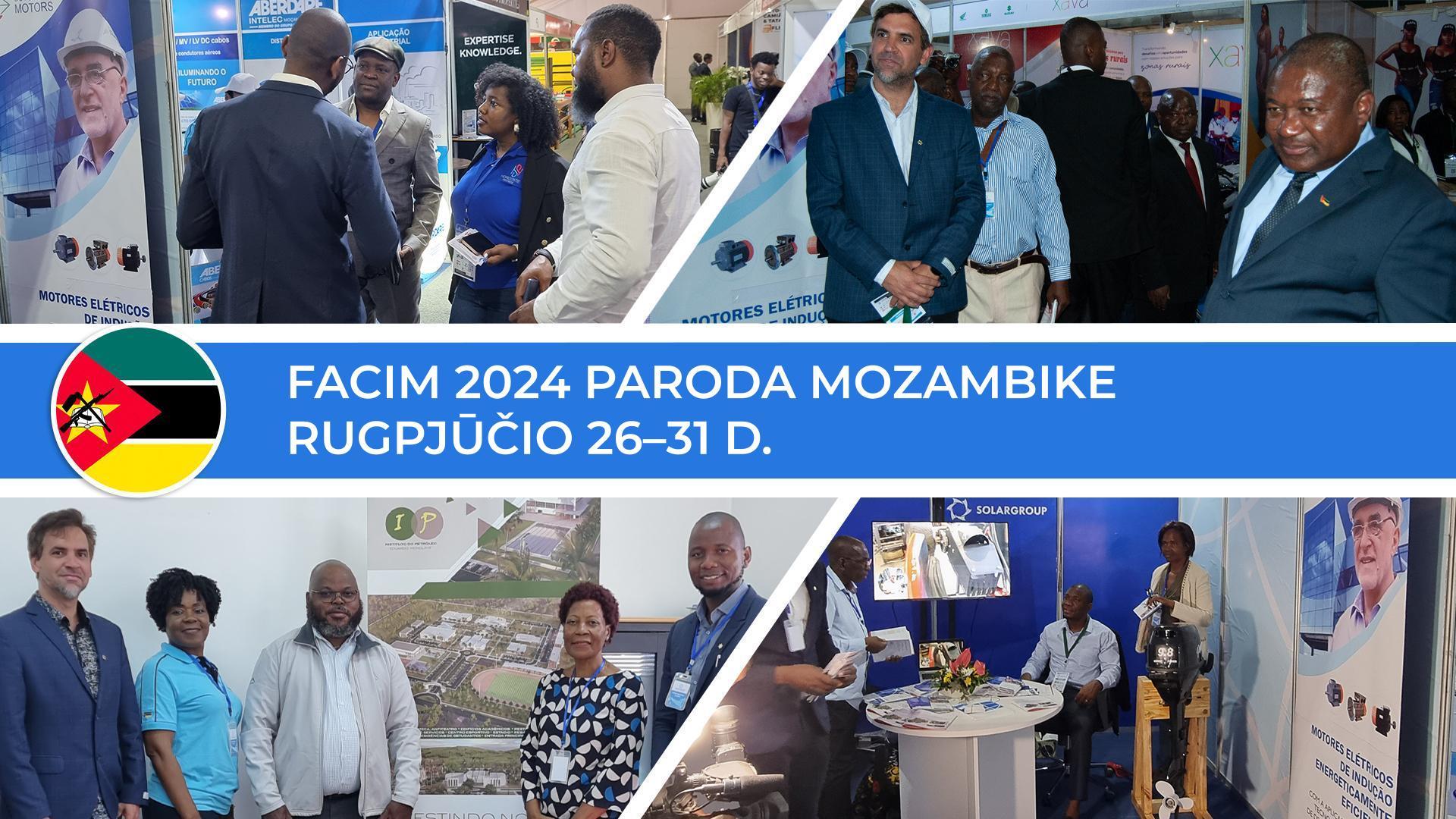Mozambiko prezidentas susipažino su „Slavyanka“ technologija
