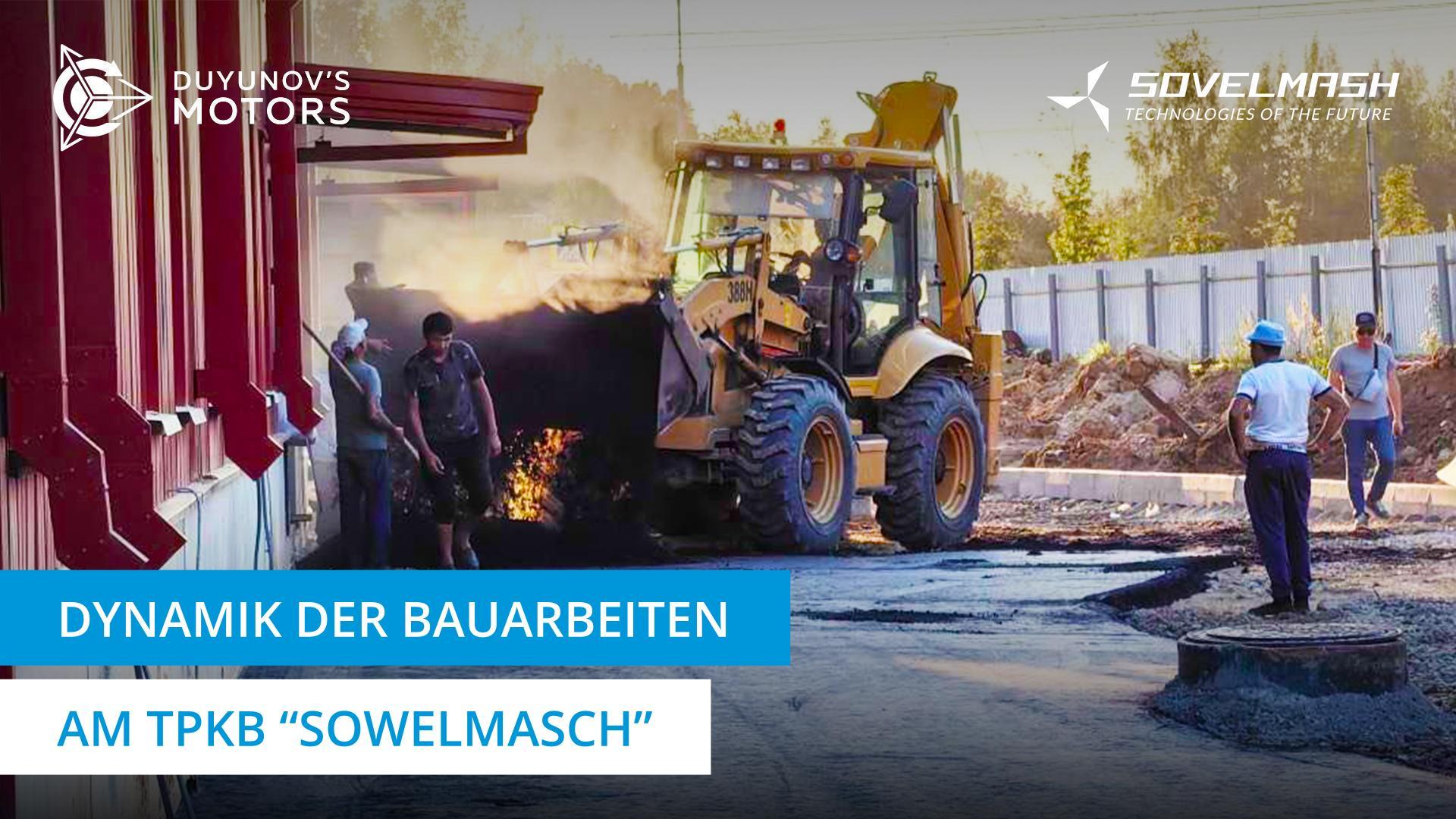 Videoüberwachung, Heizung und Rasen: Neues von der "Sowelmasch"-Baustelle