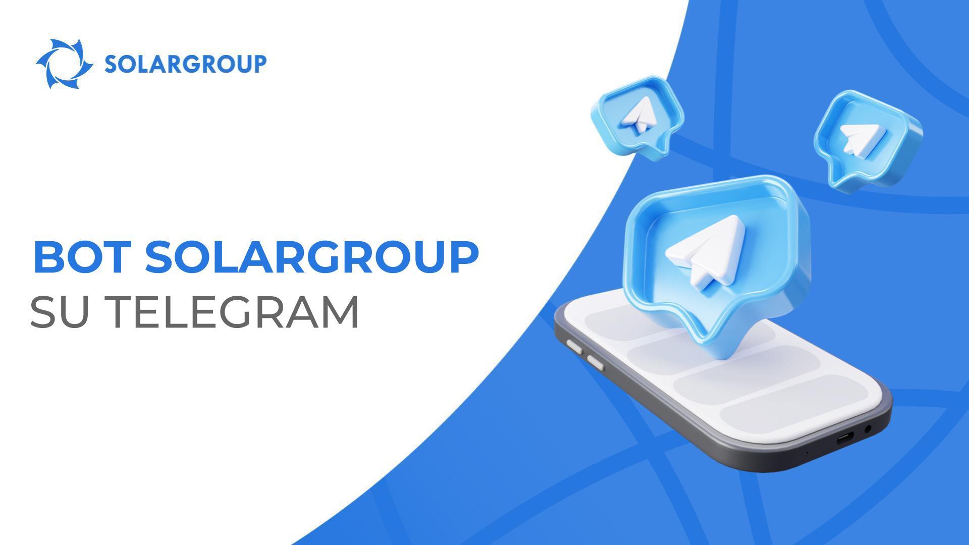 Bot Telegram SOLARGROUP aggiornato