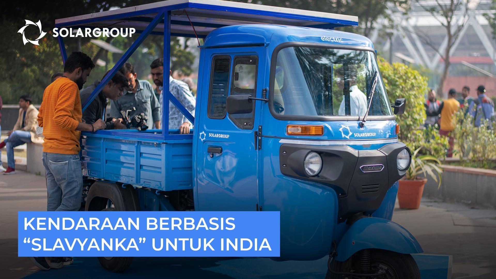 Kendaraan berbasis "Slavyanka" untuk India