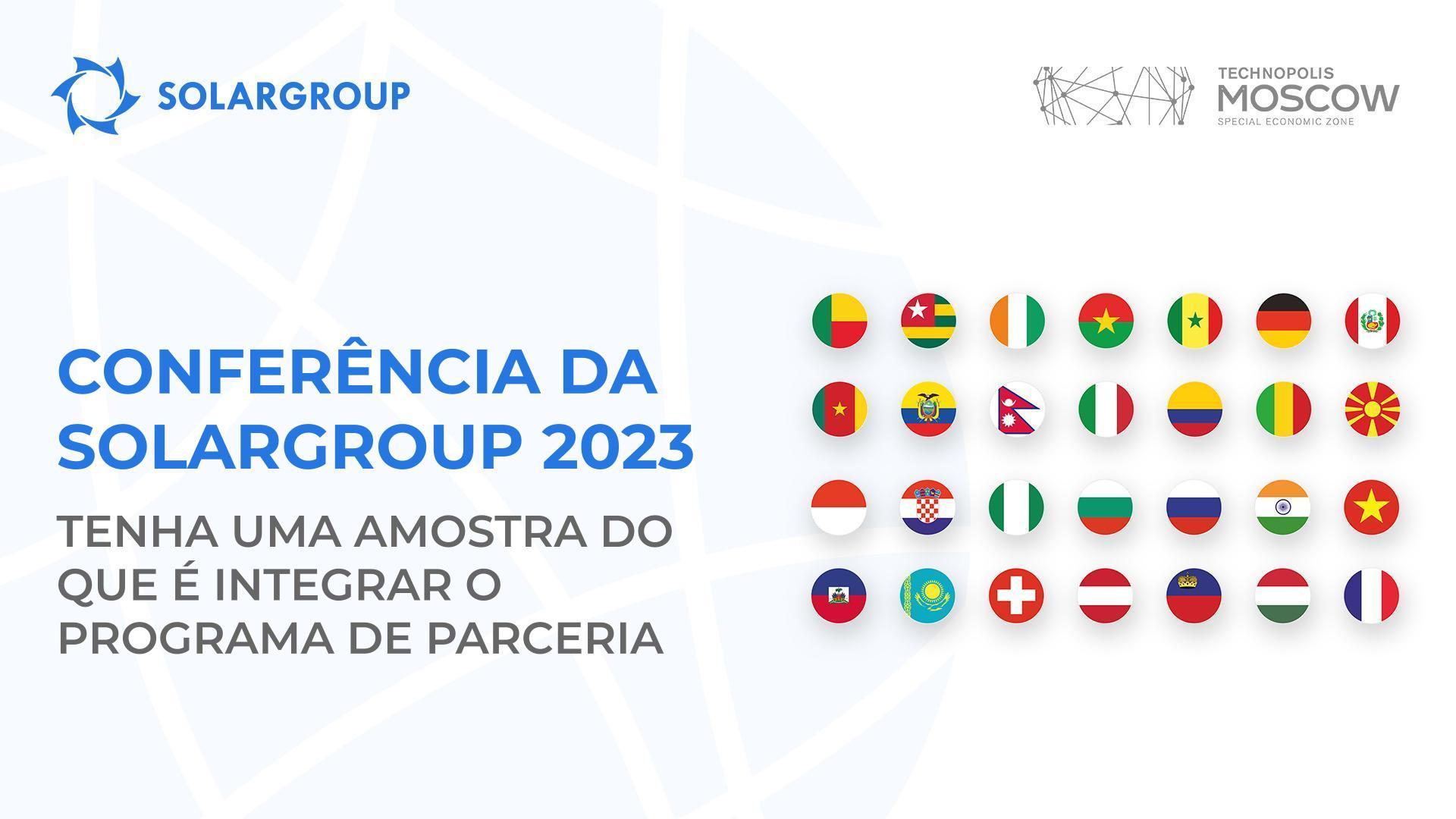 Conferência da SOLARGROUP 2023: tenha já uma amostra do que é integrar o programa de parceria