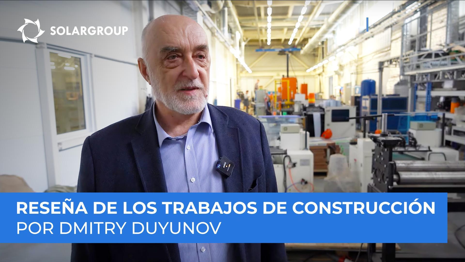 Dinámica de la construcción de la OTPD "Sovelmash"