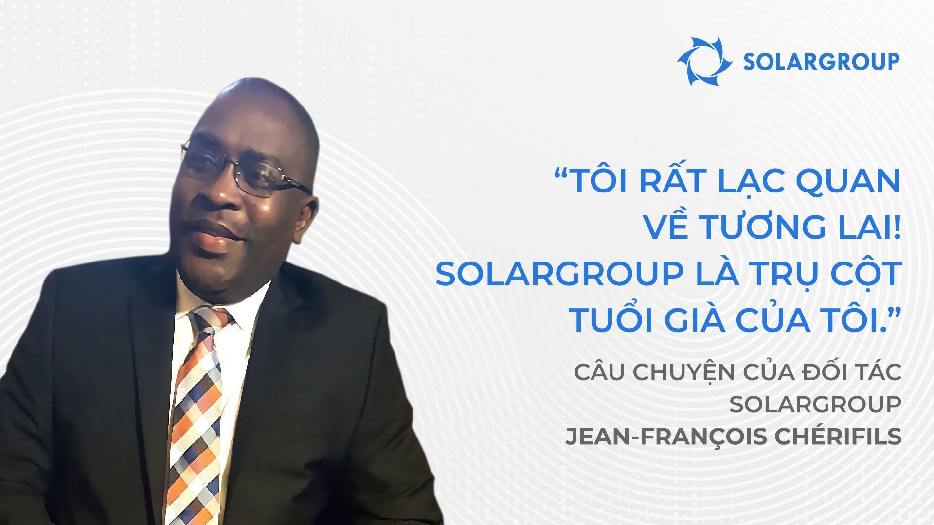 Tôi lạc quan về tương lai | Câu chuyện của đối tác Jean-François Chérifils