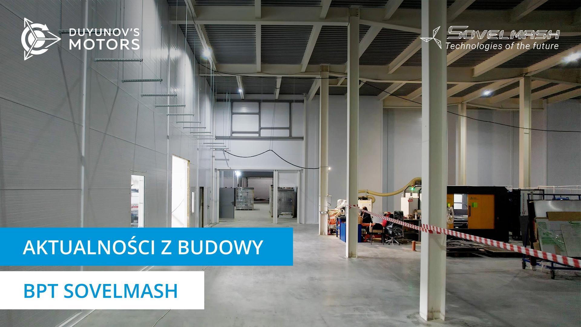 Instalacja mediów i sprzętu: jak przebiega budowa BPT Sovelmash