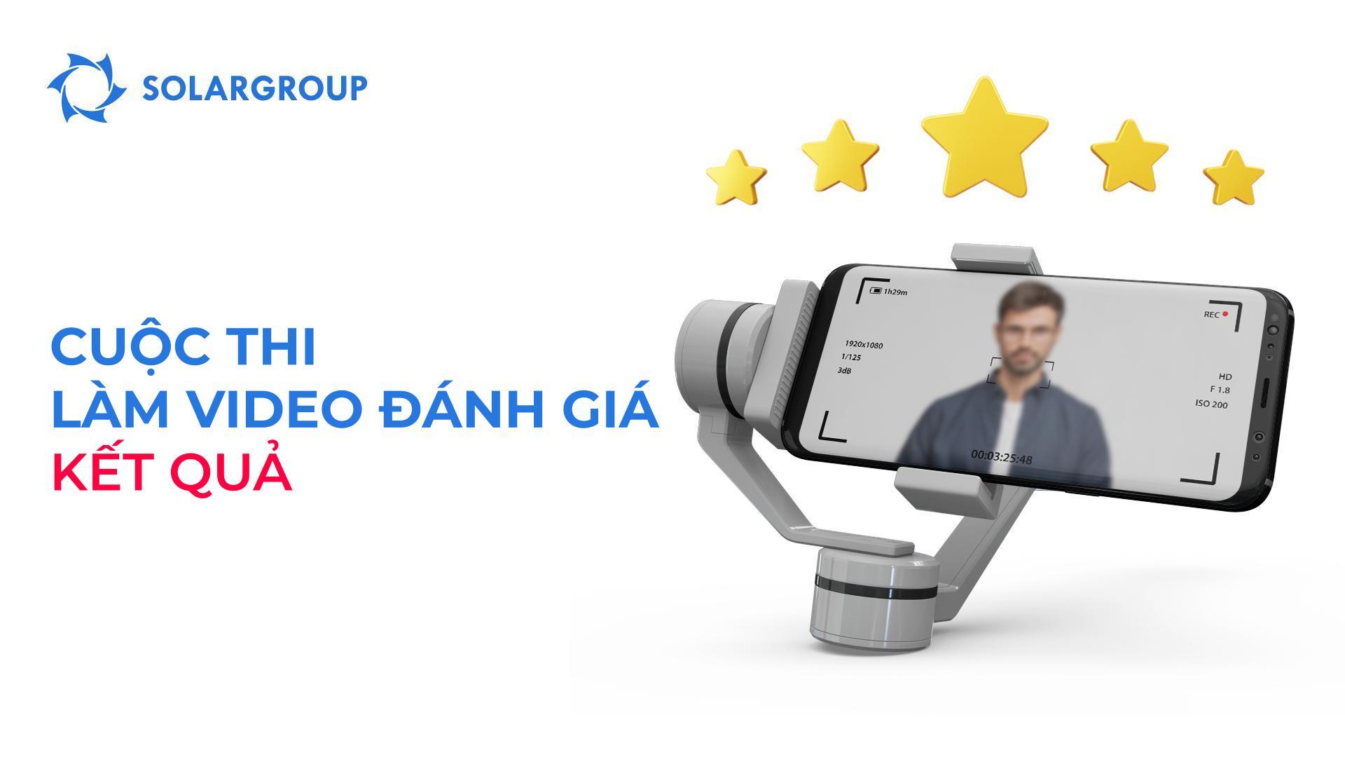 Kết quả cuộc thi video đánh giá dự án "Động cơ của Duyunov"