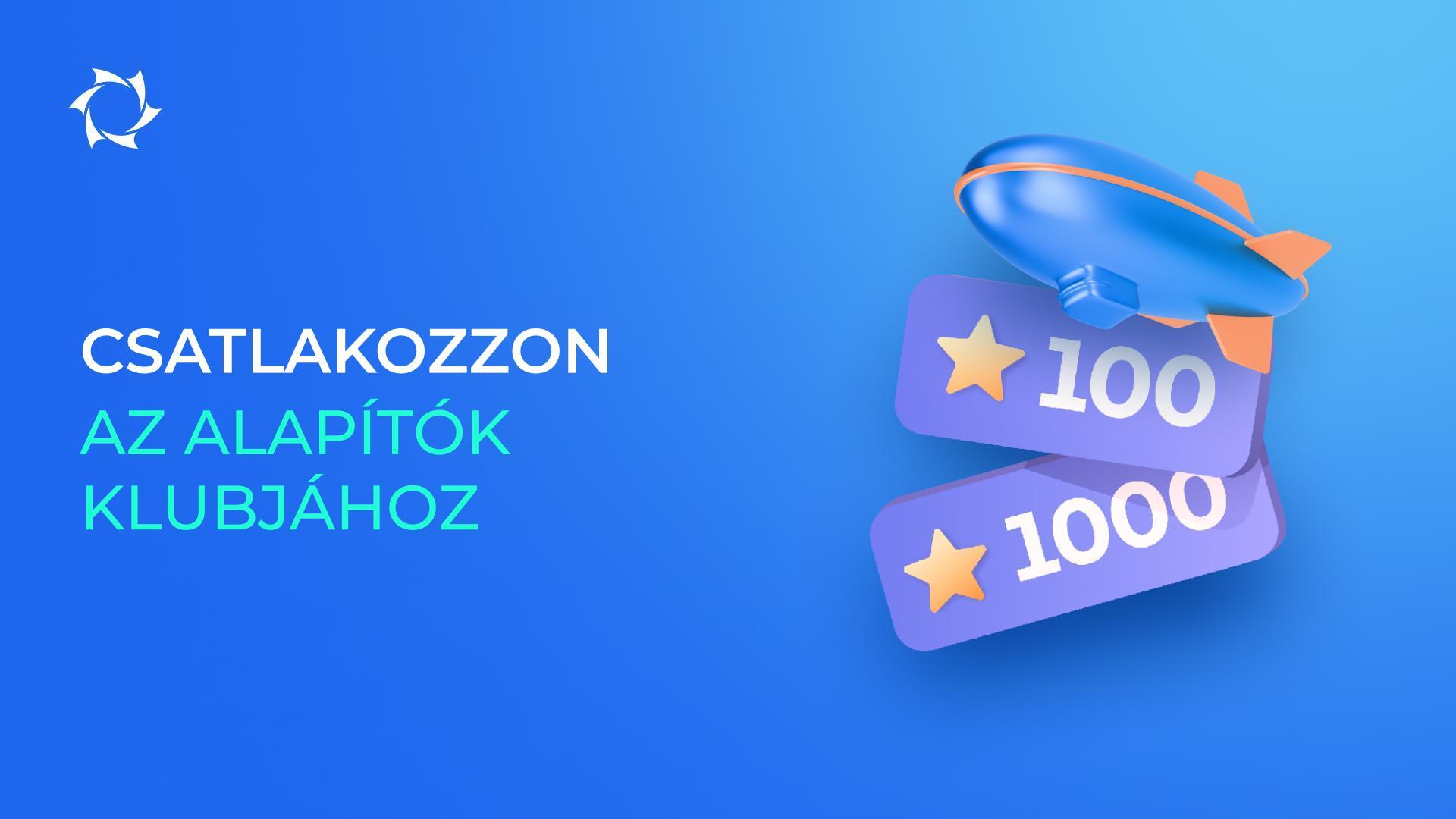 Elszalasztotta a lehetőséget, hogy belépjen az Alapítók Klubjába? Csatlakozzon most, és élvezze a kiváltságokat