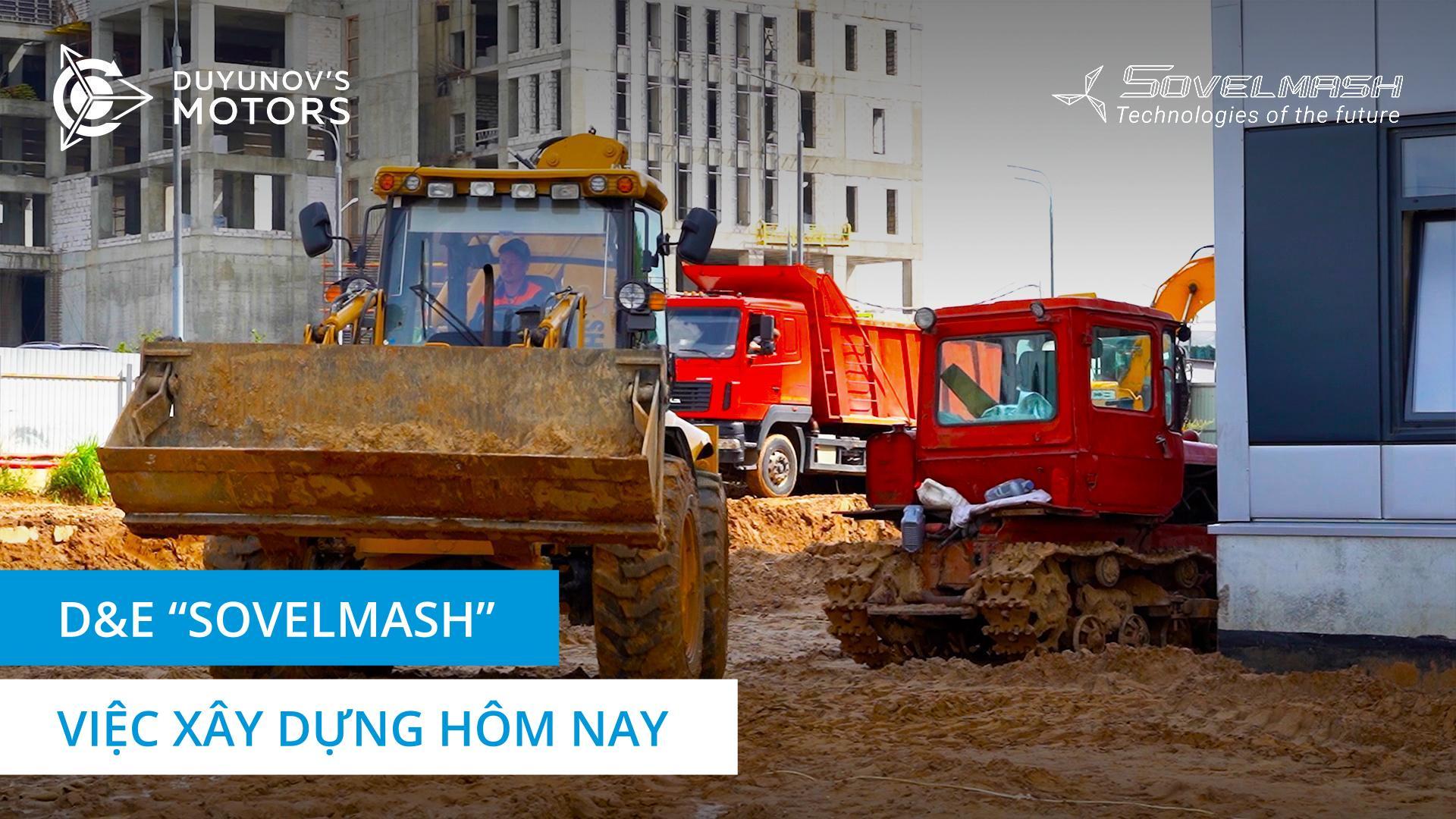 Video mới nhất về quá trình xây dựng phòng thiết kế và công nghệ kỹ thuật "Sovelmash"