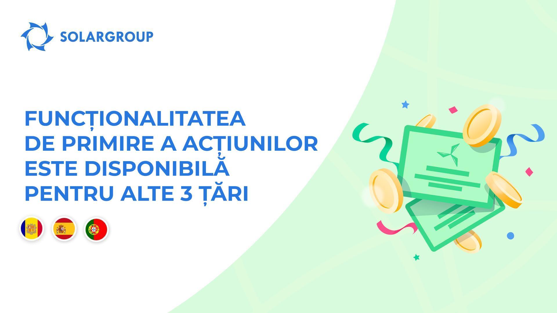 Oferim acces la funcționalitate în țările: Andorra, Spania și Portugalia
