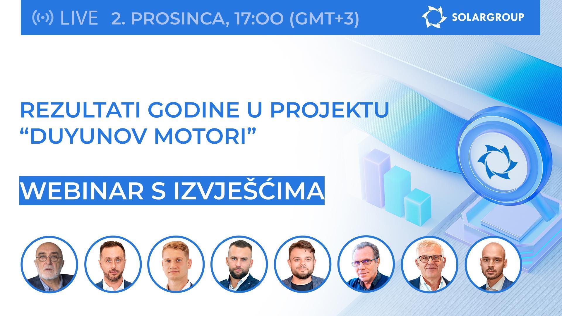 Rezultati godine u projektu "Duyunov Motori"