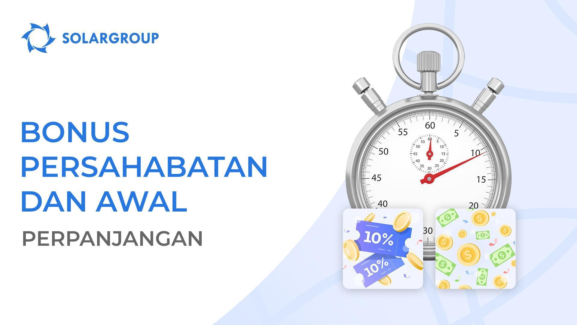 Di awal dan untuk persahabatan: memperpanjang bonus populer di bulan Juli