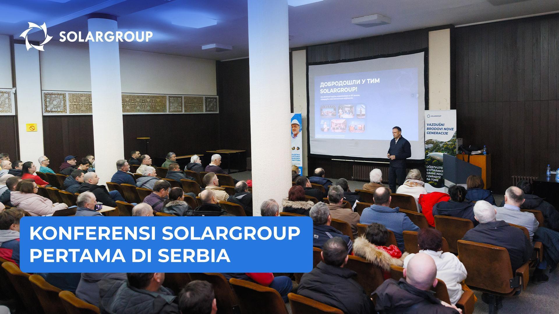 Awal yang sukses untuk SOLARGROUP di Serbia!