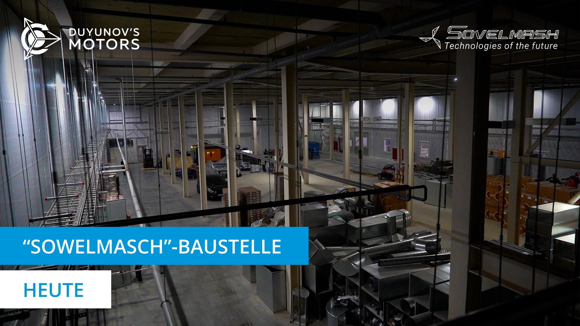 Erstes Gewächs auf dem "Sowelmasch"-Gelände: Video-Spaziergang durch das Baugelände
