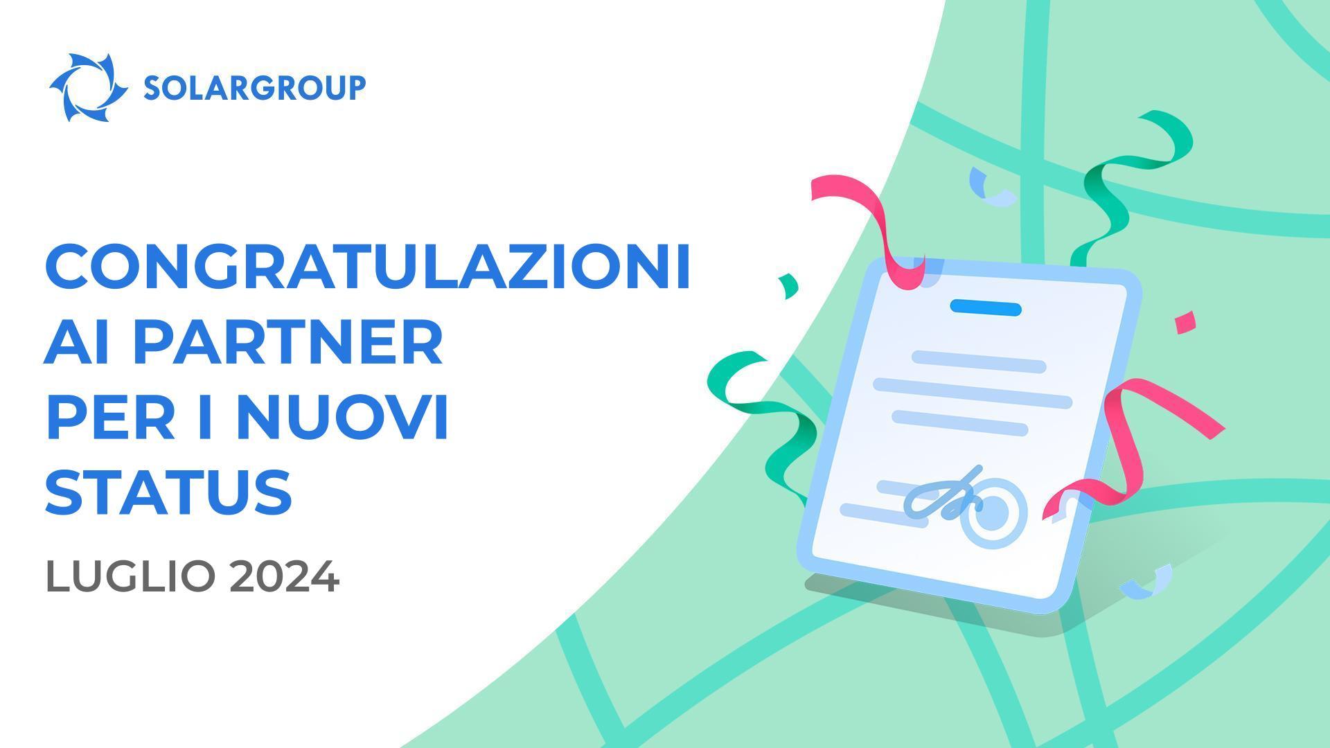 Congratulazioni ai partner per i nuovi status!👏