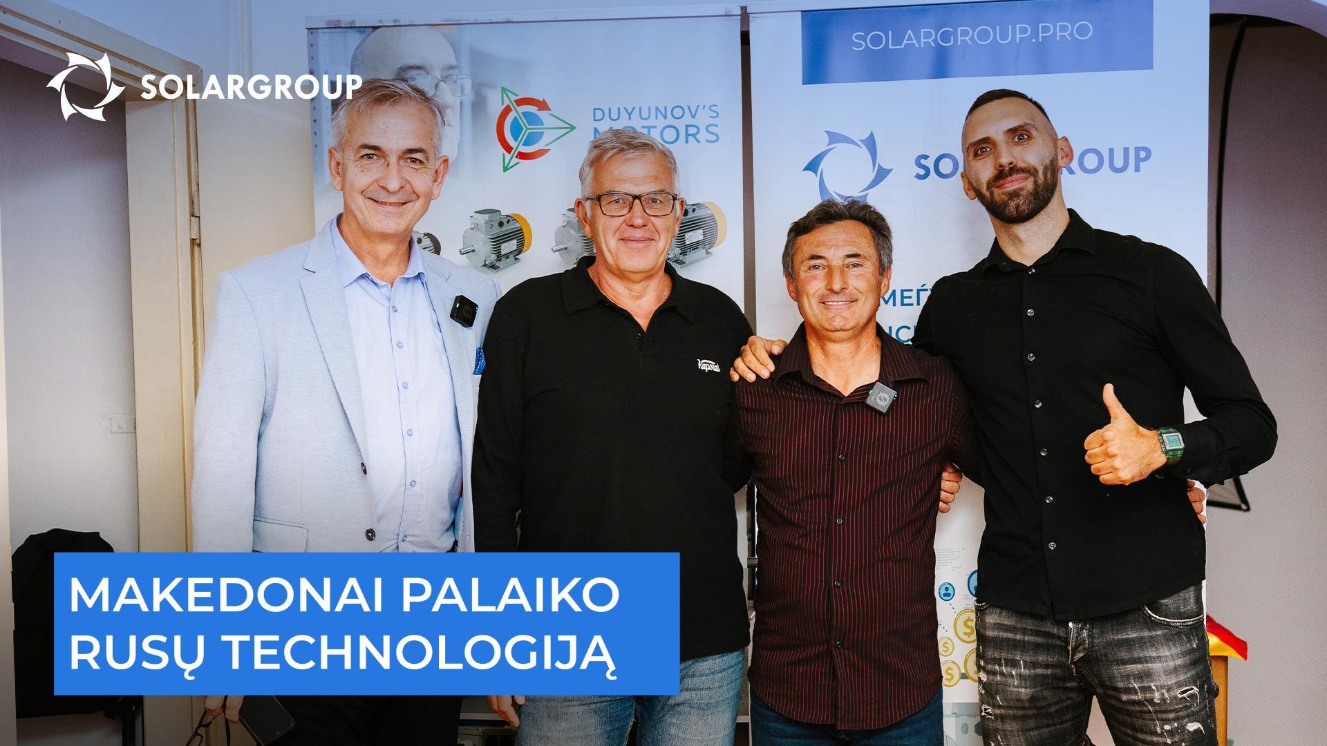 "Slavyanka" technologija sulaukė palaikymo Šiaurės Makedonijoje
