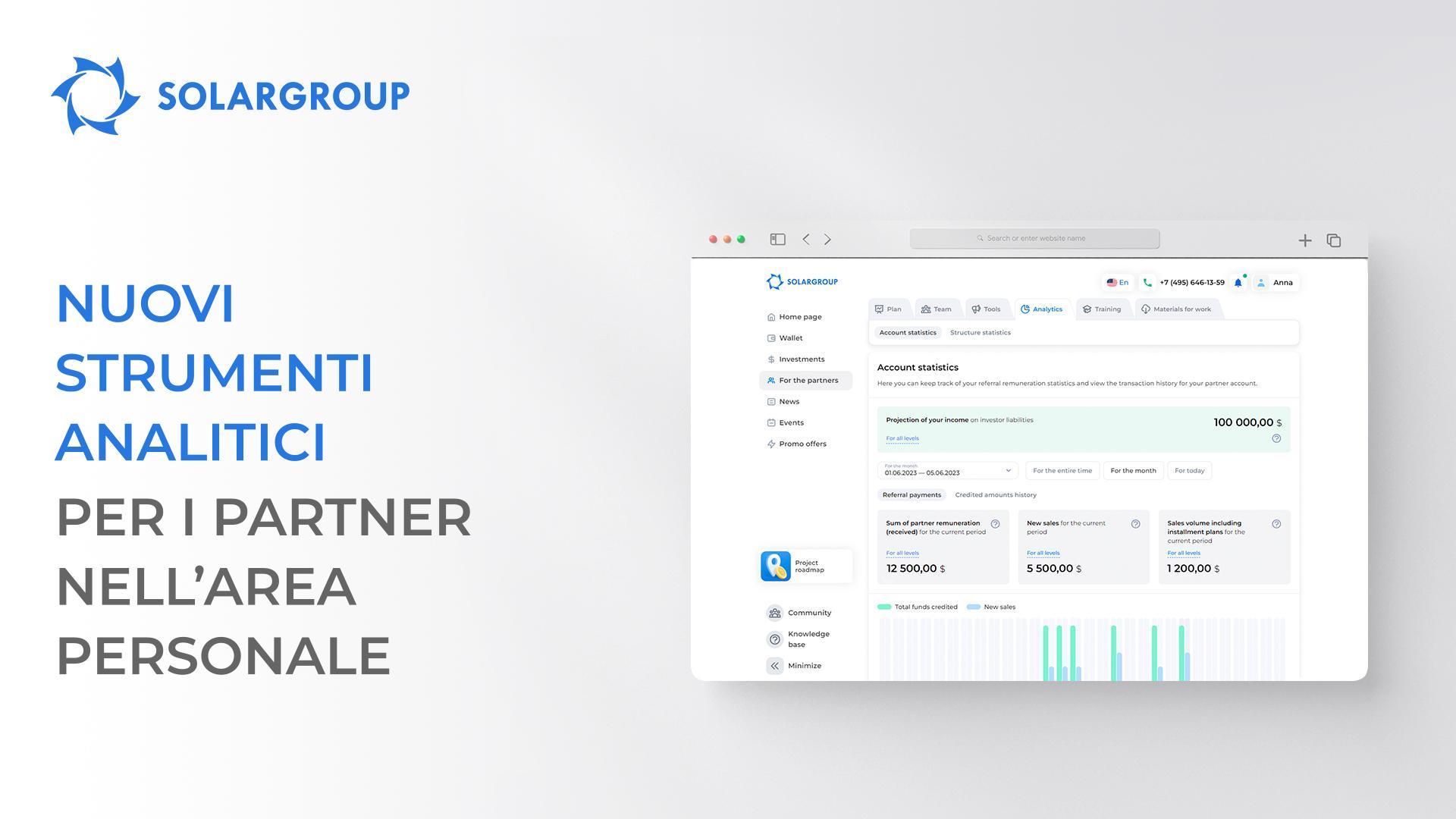 Statistiche sempre più avanzate! Nuovi strumenti statistici per l'aumento dell'efficacia dell'attività di partnership