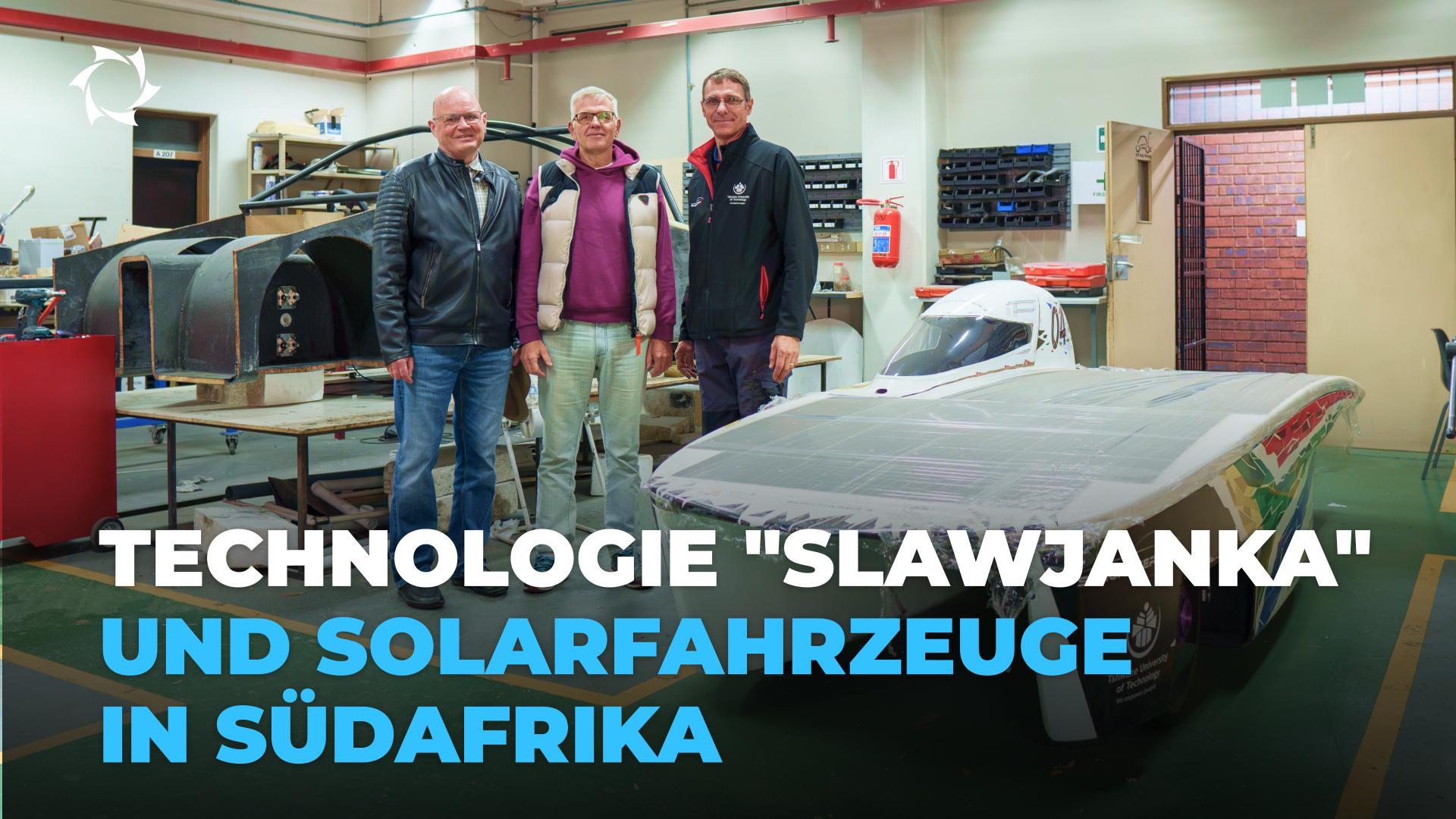 Teilnehmer des internationalen Solarmobilrennens lernten die russische Innovation kennen