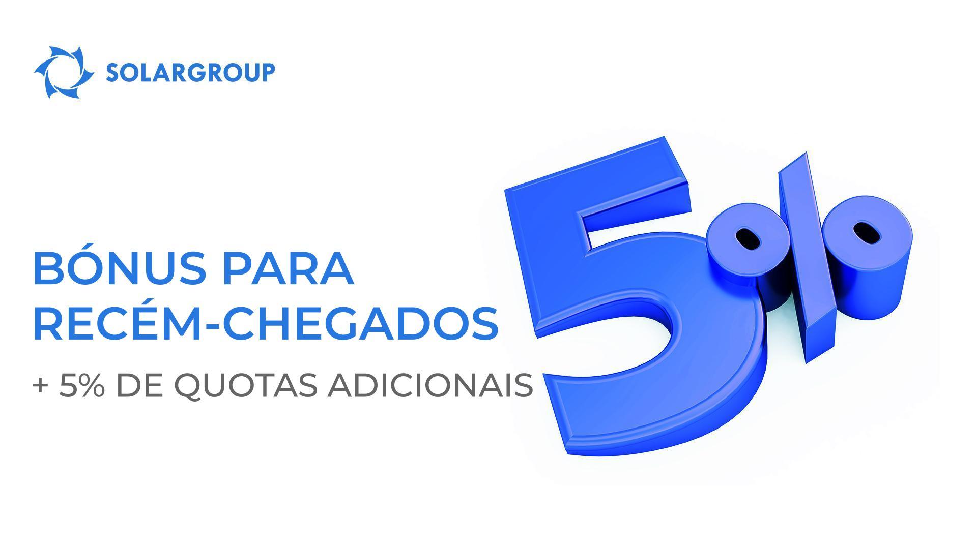 Conferimos um bónus de +5% por cada pagamento efetuado dentro de um período de 7 dias após o seu registo