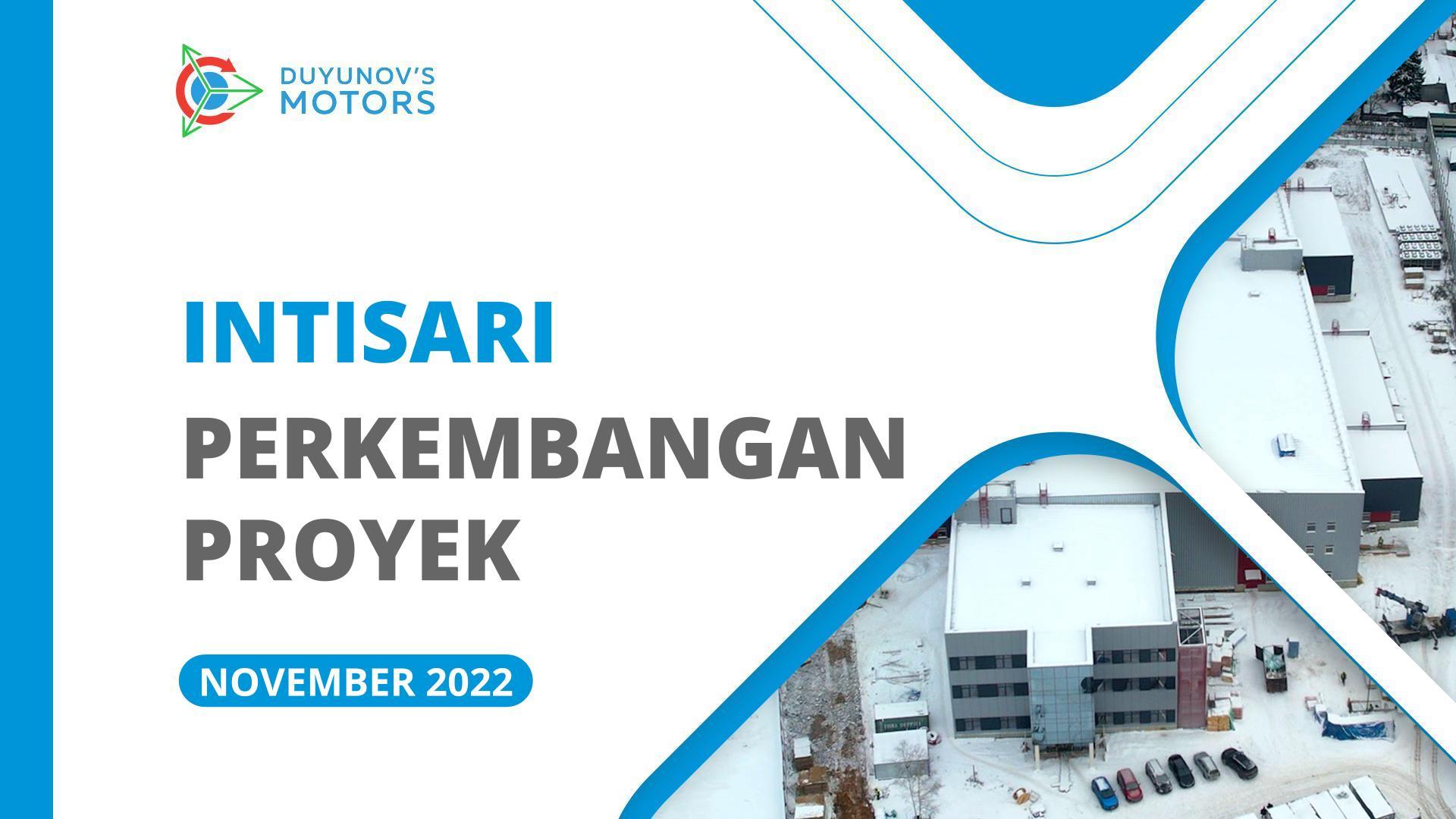 Peristiwa Penting Proyek: Intisari November