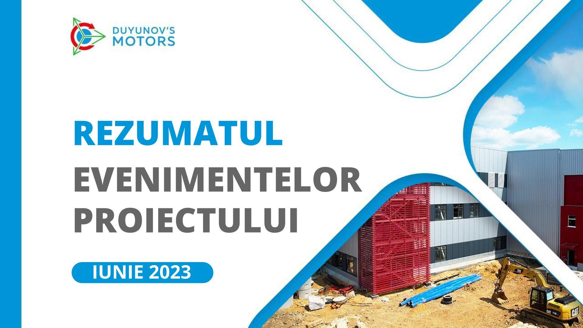 Cele mai importante evenimente ale proiectului din luna iunie