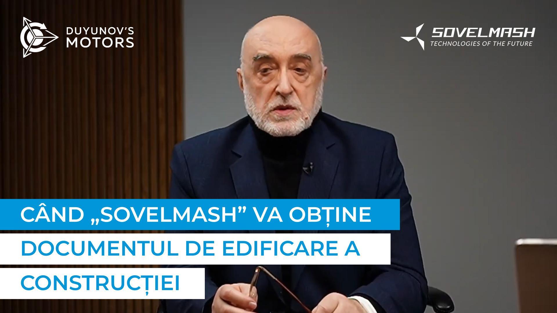 Dmitriy Duyunov a explicat ce mai rămâne de făcut pentru a obține documentul de edificare a construcției