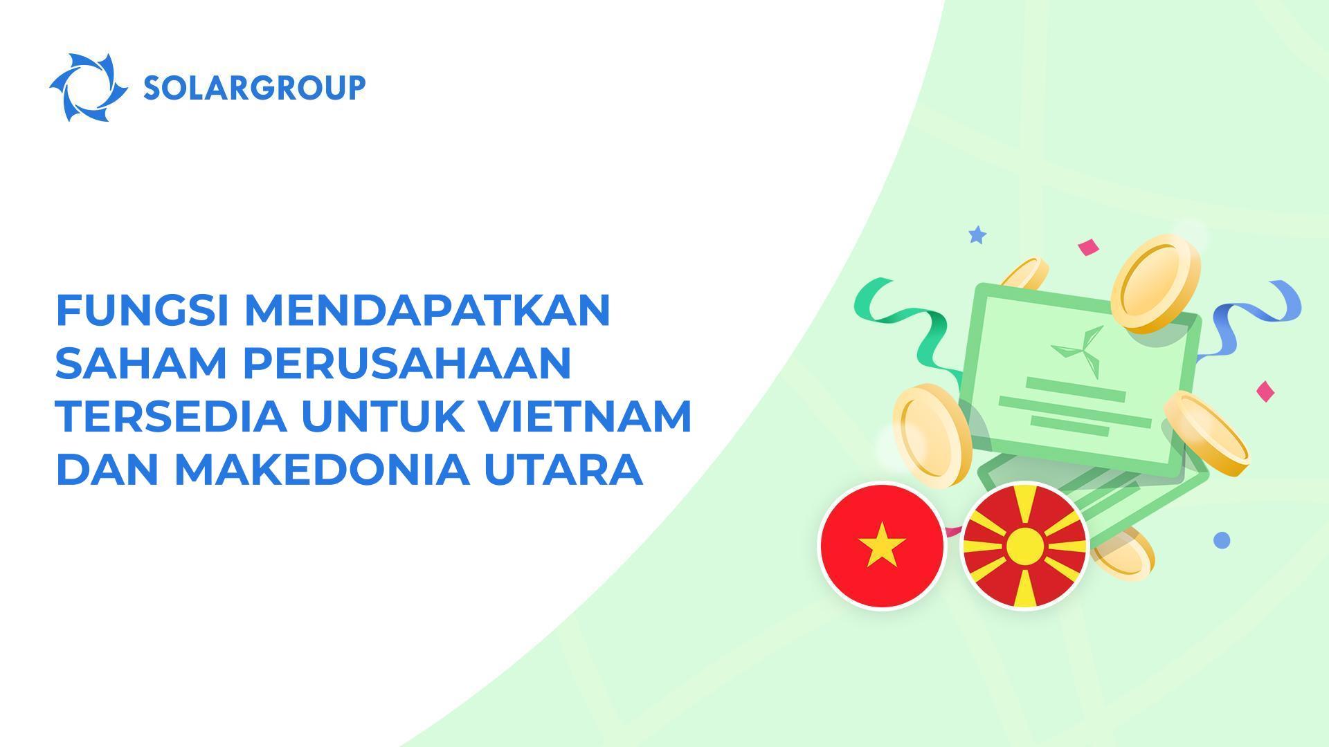 Meluncurkan fungsi untuk para investor dari dua negara sekaligus!