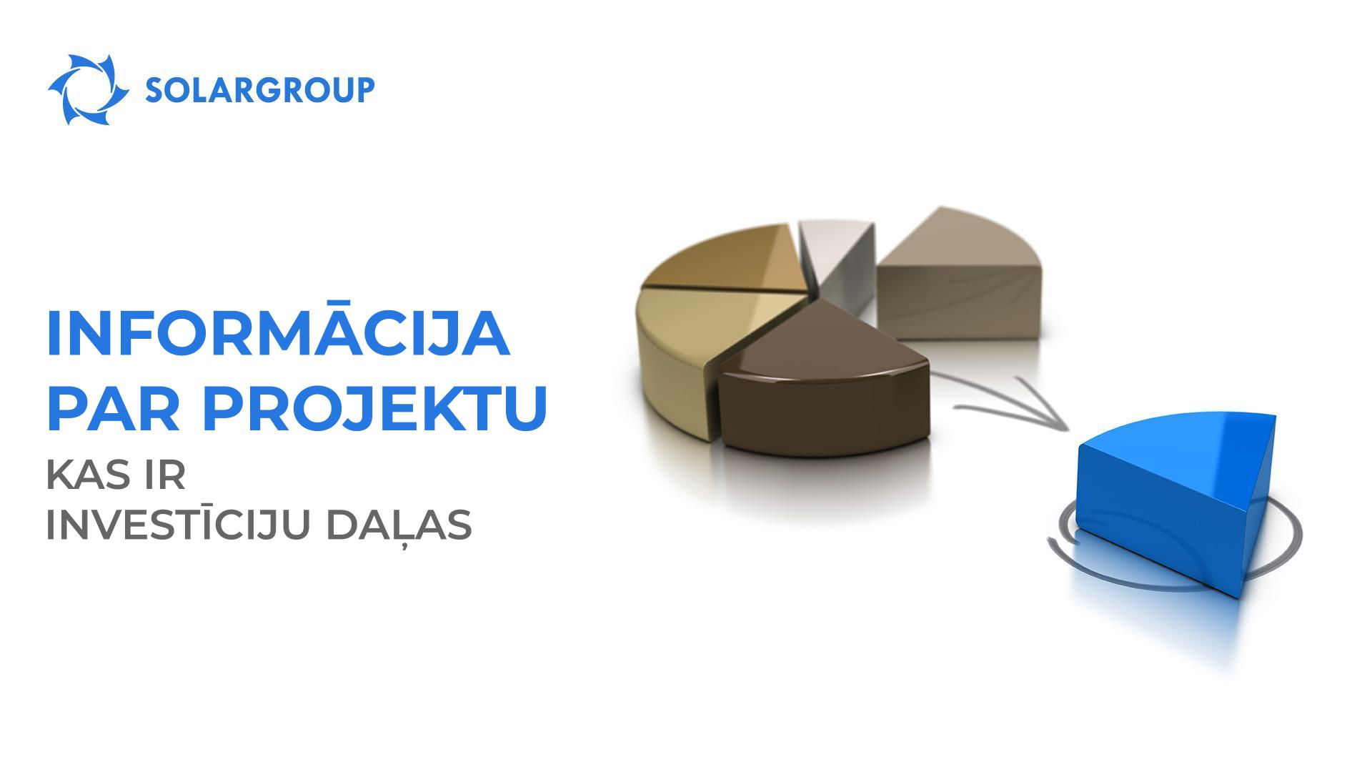 Informācija par projektu: kas ir investīciju daļas