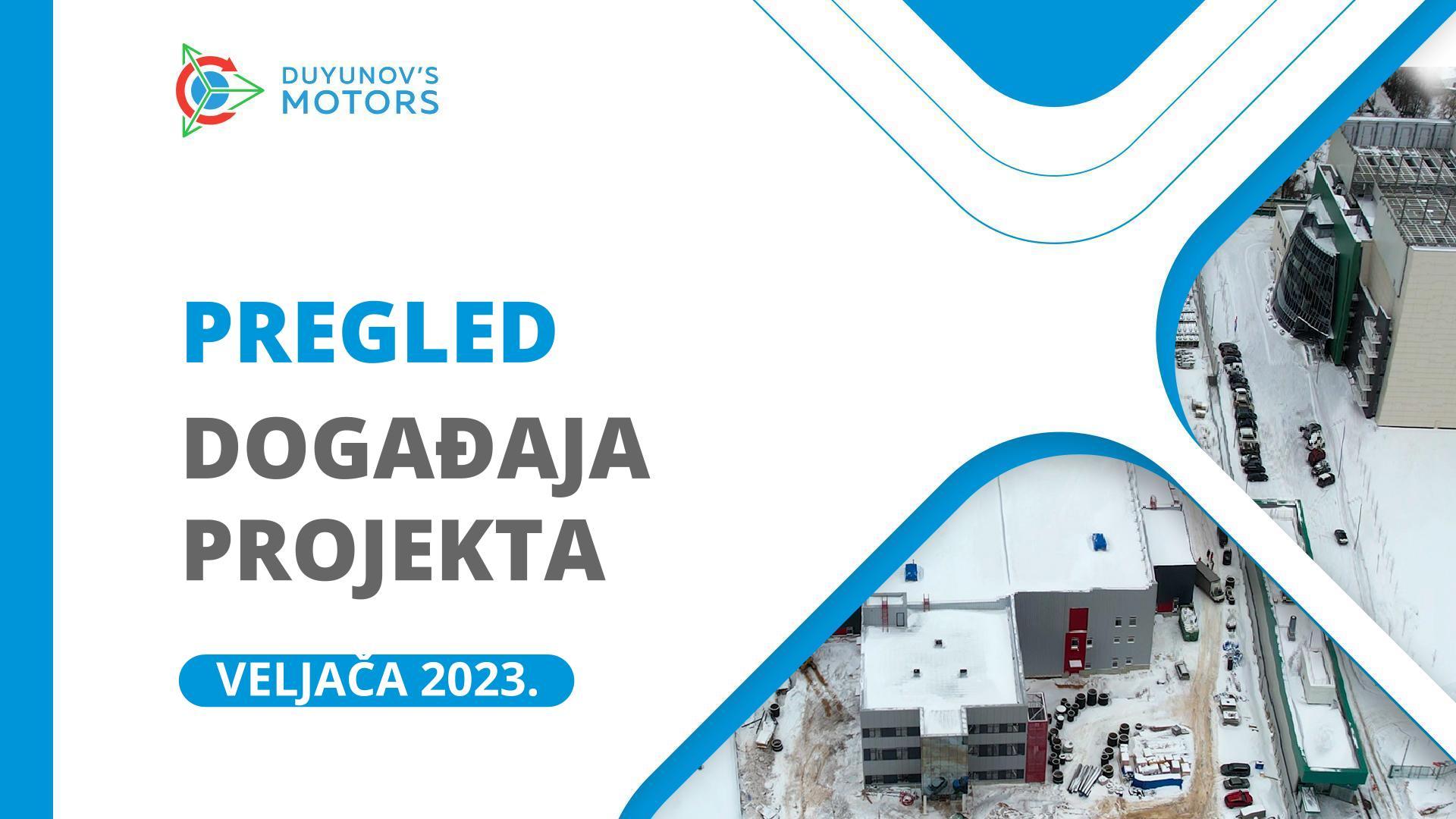 Ključni događaji projekta: pregled veljače