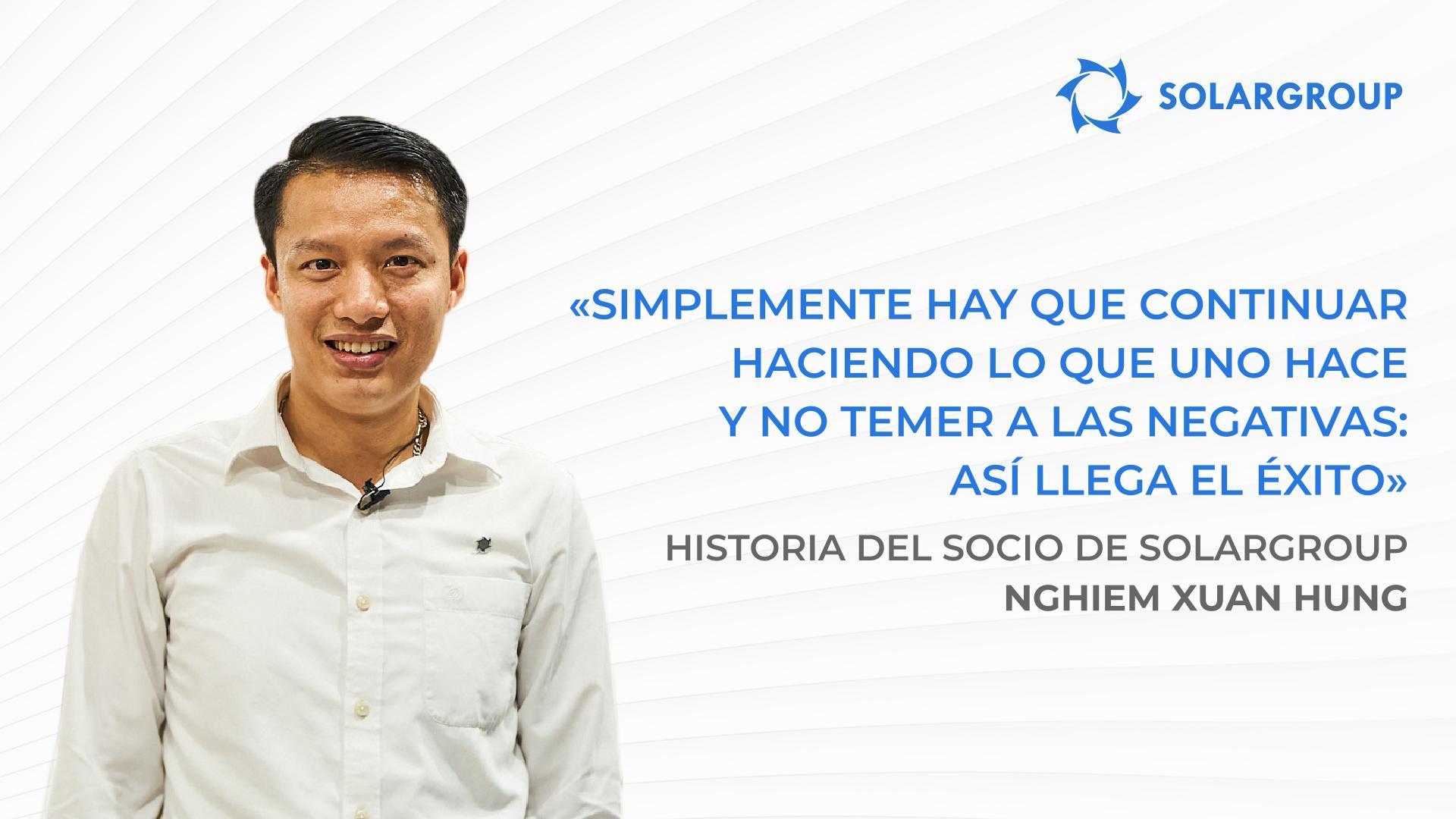 Los inversores de SOLARGROUP ayudan a un científico a realizar un proyecto rentable | Historia del socio de SOLARGROUP Nghiêm Xuân Hùng