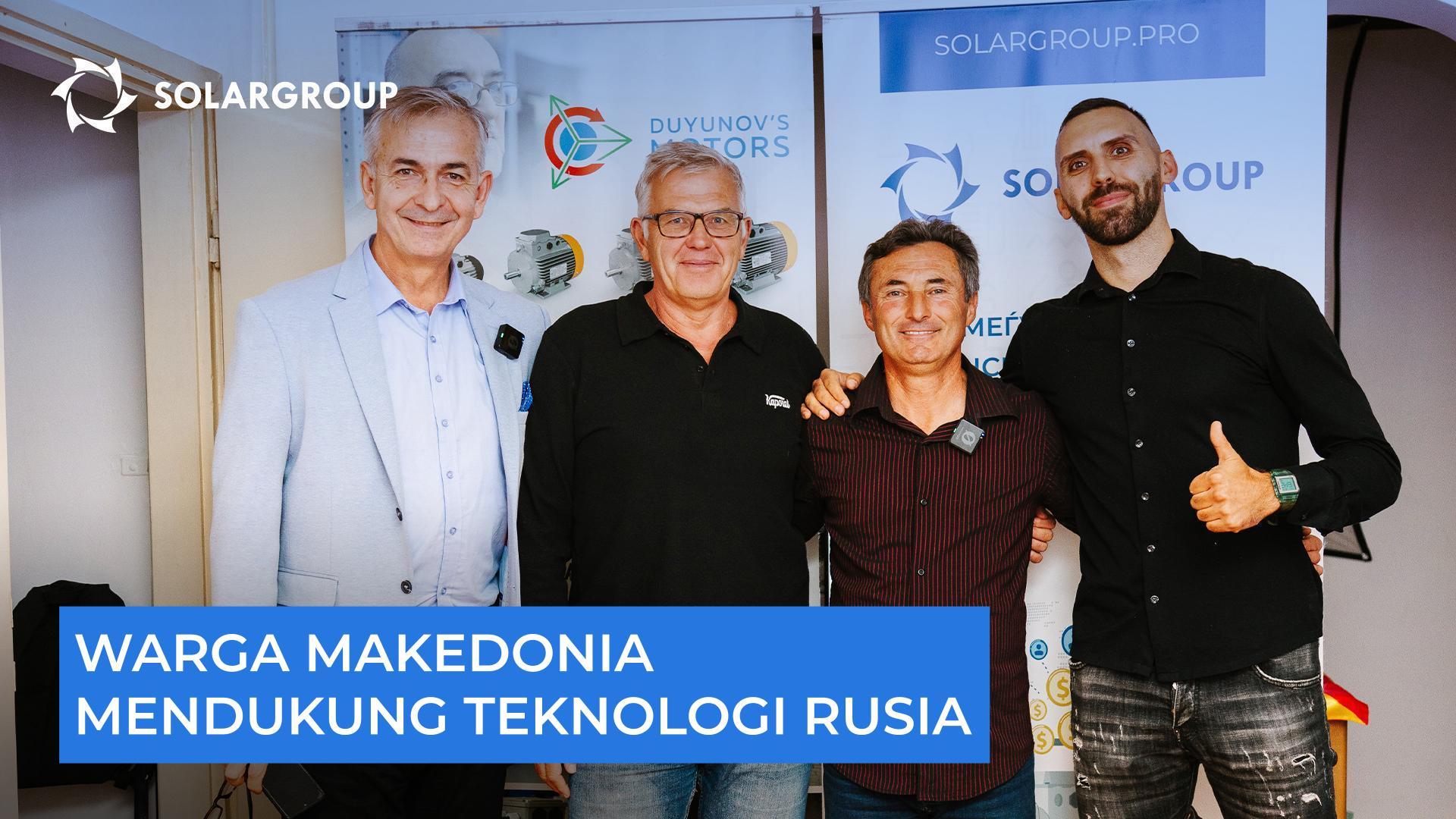 Teknologi “Slavyanka” mendapat dukungan di Makedonia Utara