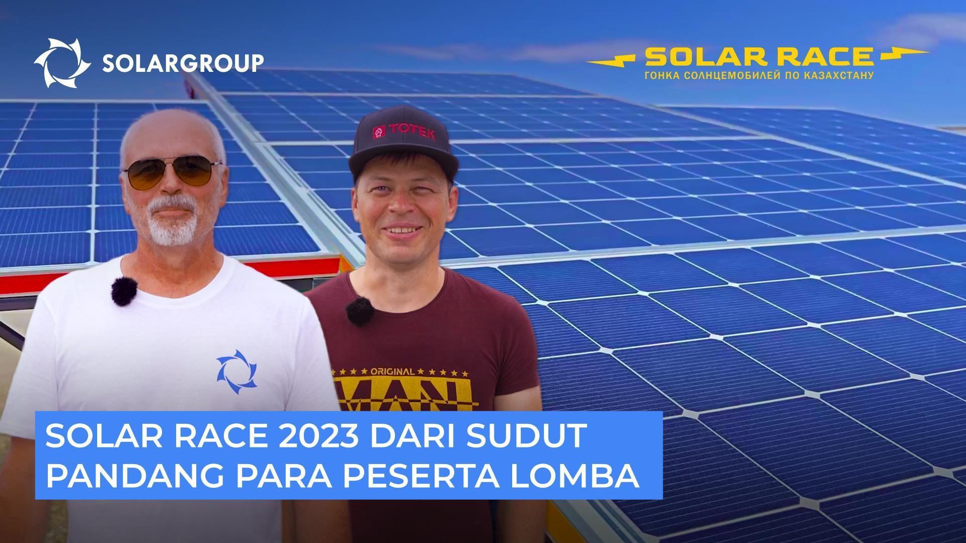 Solar Race 2023 dari sudut pandang para peserta lomba