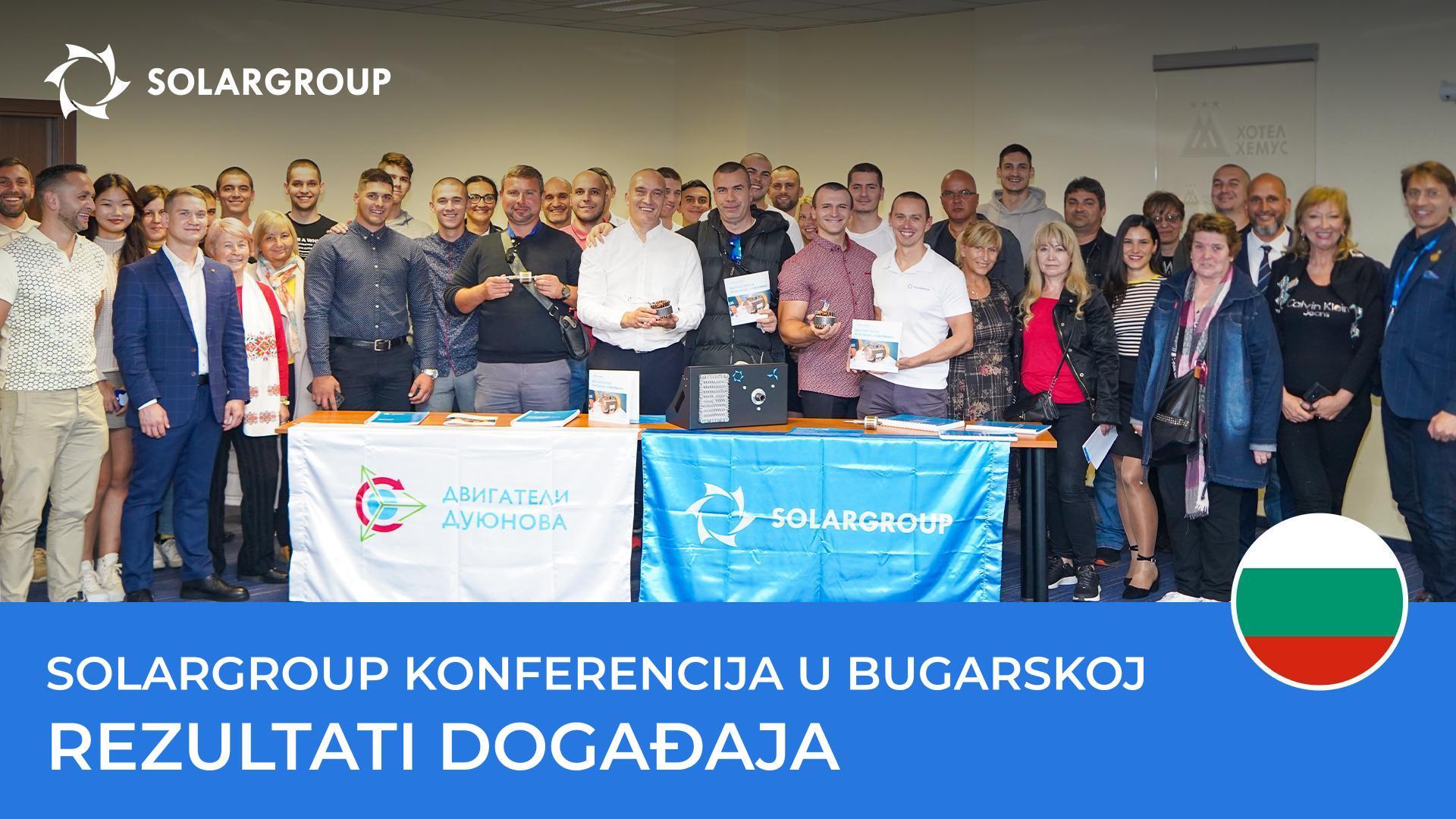 SOLARGROUP konferencija u Bugarskoj: rezultati događaja