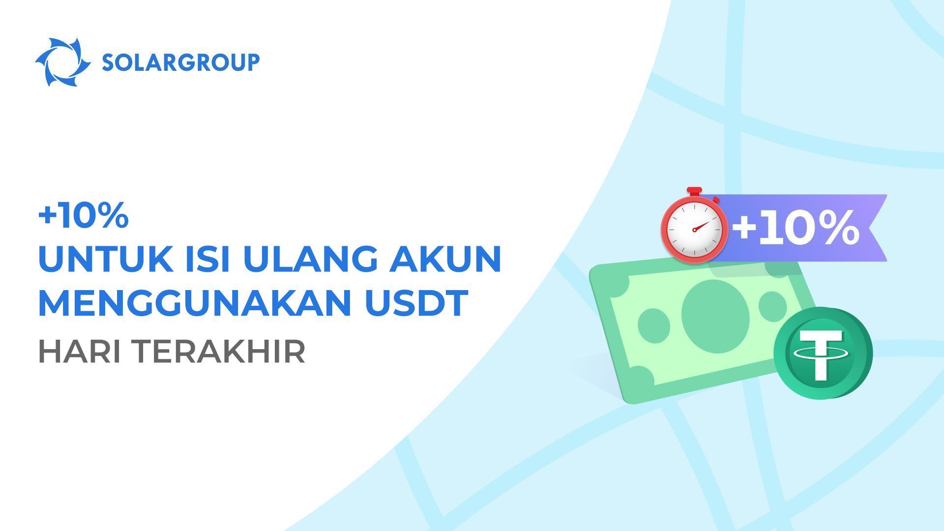 Segera isi ulang akun Anda dan dapatkan uang bonus!
