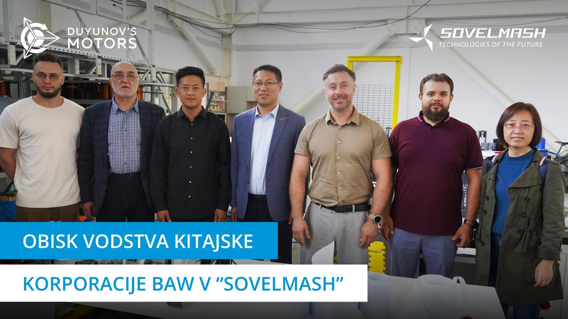Gostje iz Kitajske so obiskali PKTP "Sovelmash"