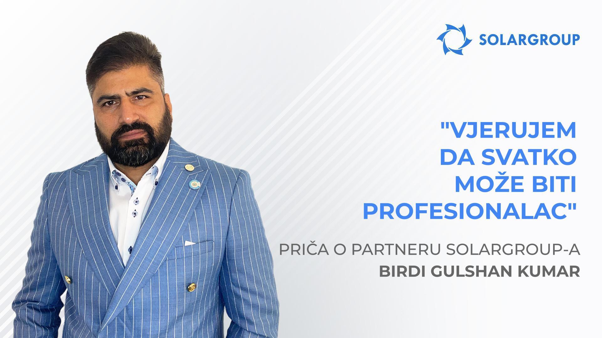 Tko je pomogao SOLARGROUP-u da osvoji indijsko tržište | Priča o uspjehu partnera - Birdi Gulshan Kumar